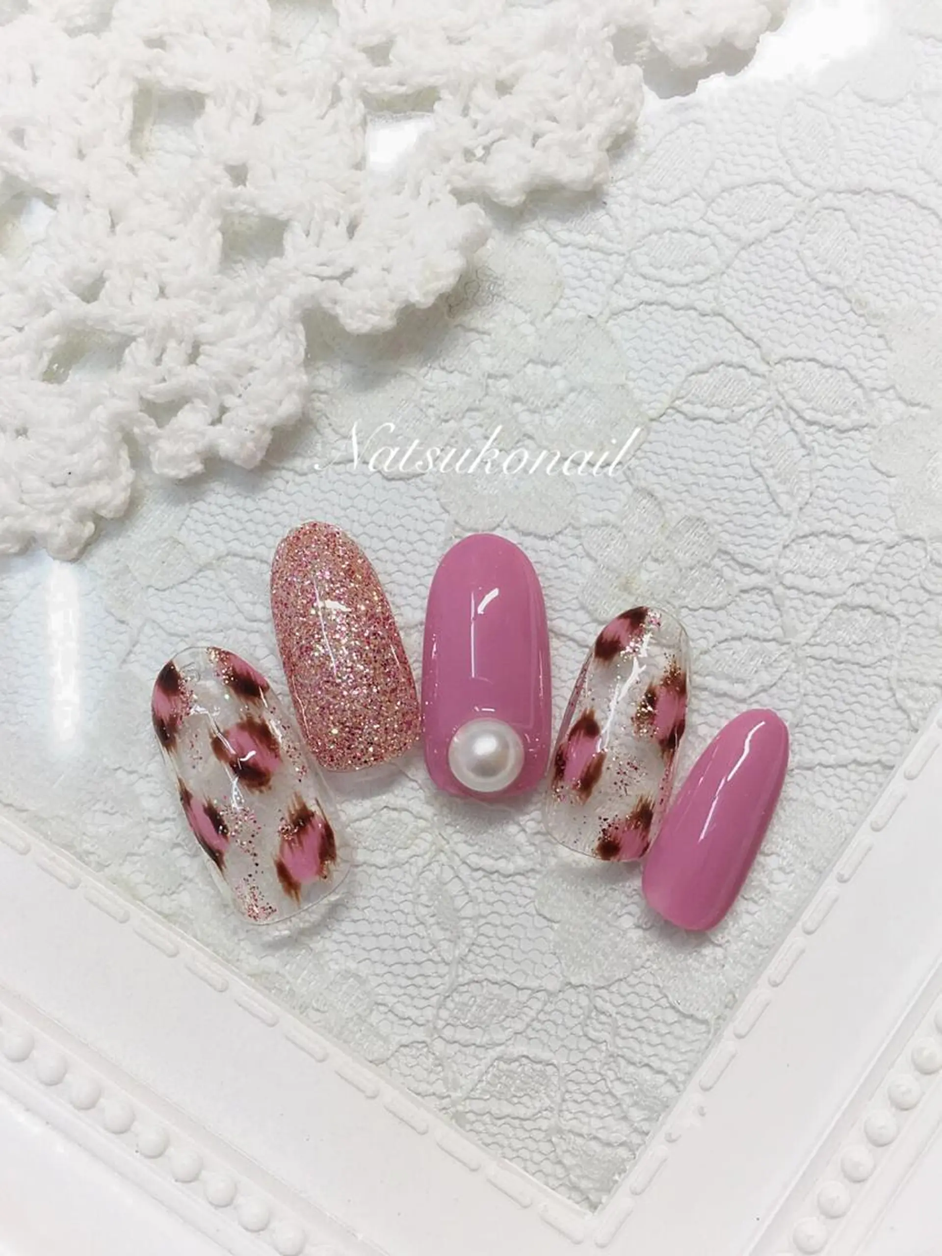 ネイル アニマル柄 NATSUKO NAILのネイルデザイン