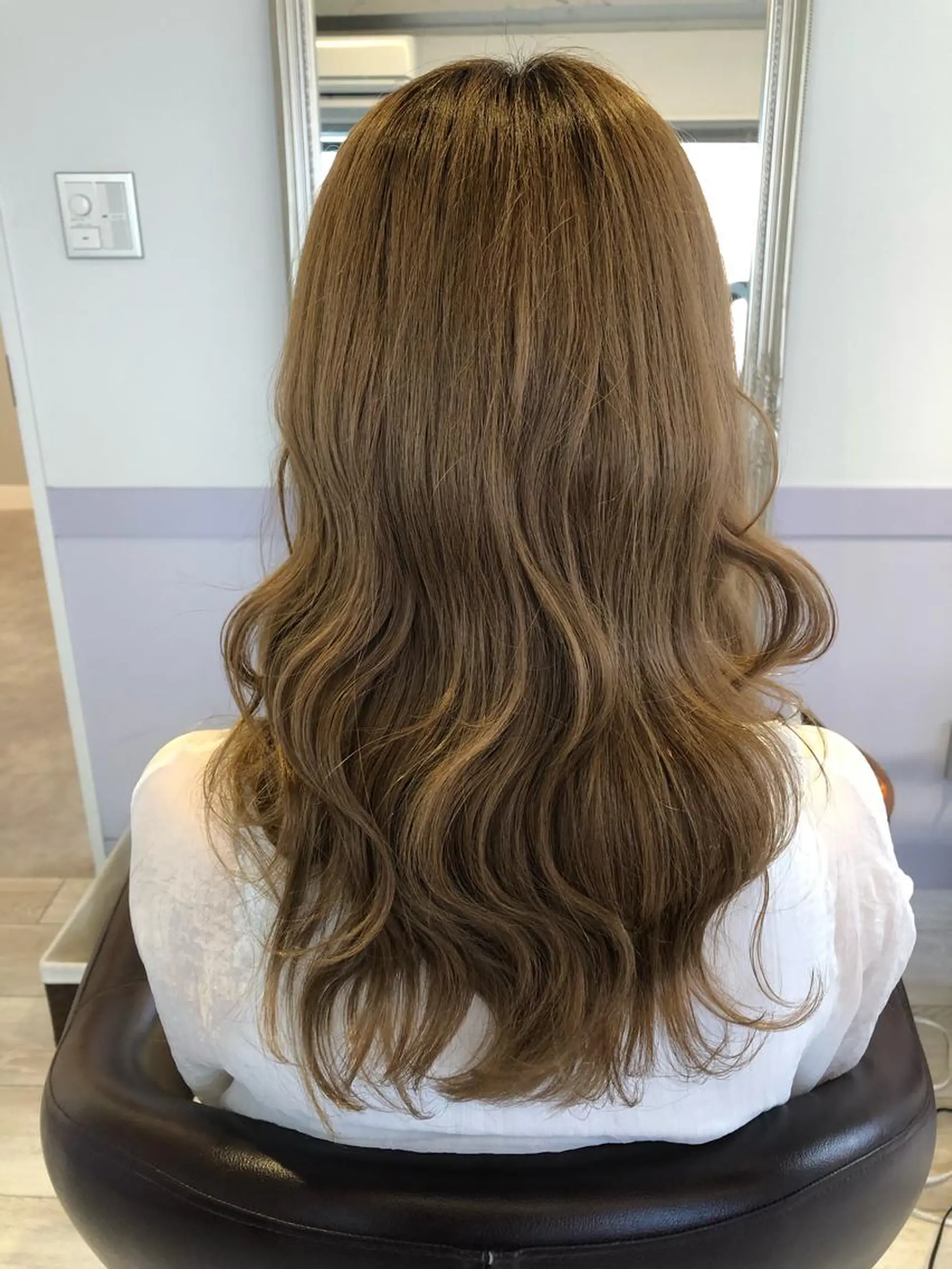 ロング カラー ヘアアレンジ 奥山 沙季(大井町)のヘアスタイル