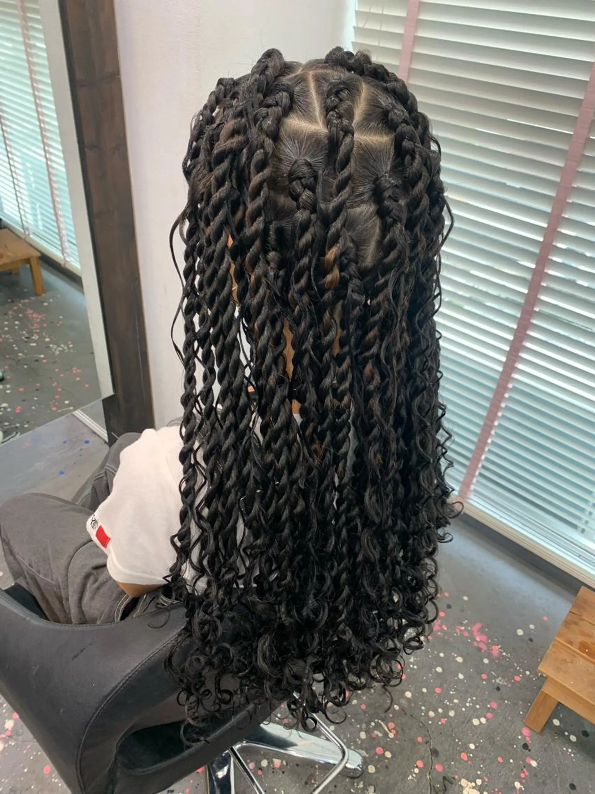 ロング ヘアアレンジ Lehua   (レフア)所属・MEI/ブレイズ/ コーンロウ/茅ヶ崎のヘアスタイル