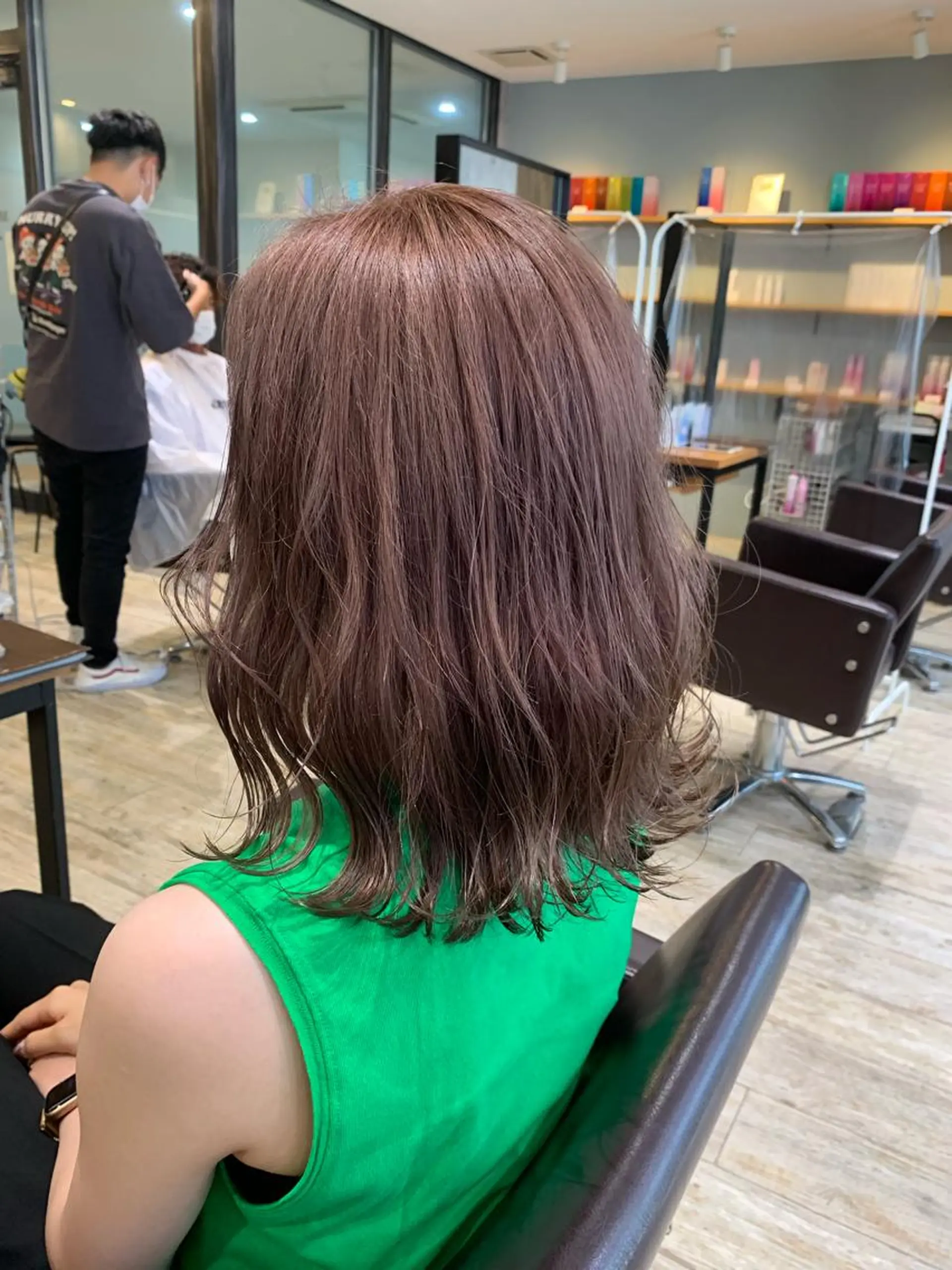 ショート カット ヘアカラー レイヤーカット TAIKIのヘアスタイル