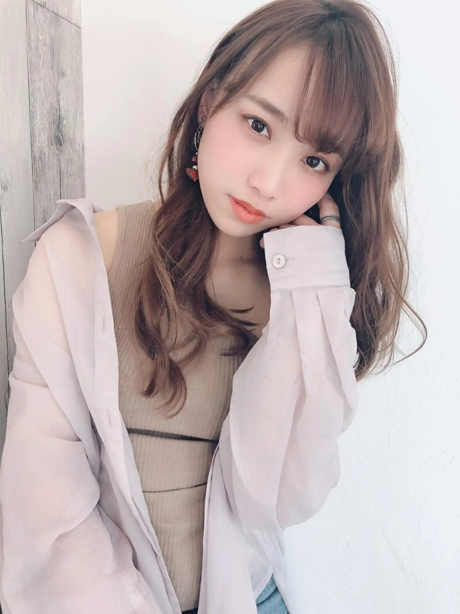 セミロング カラー ヘアカラー トリートメント 渡邉 孝洋のヘアスタイル