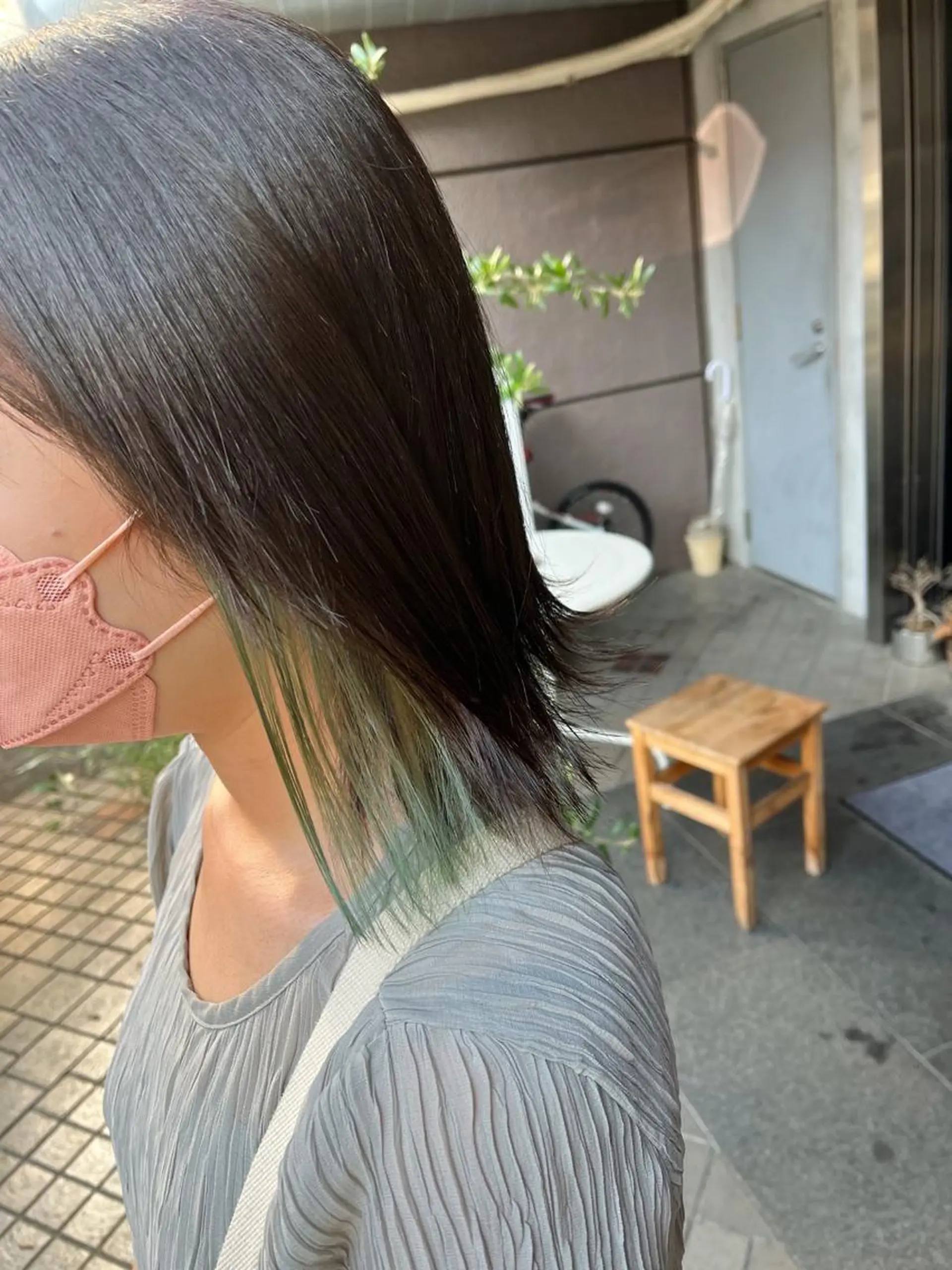 ショート カラー ブリーチ KINI所属・HIYOSHI　✂︎ 艶髪職人のヘアスタイル