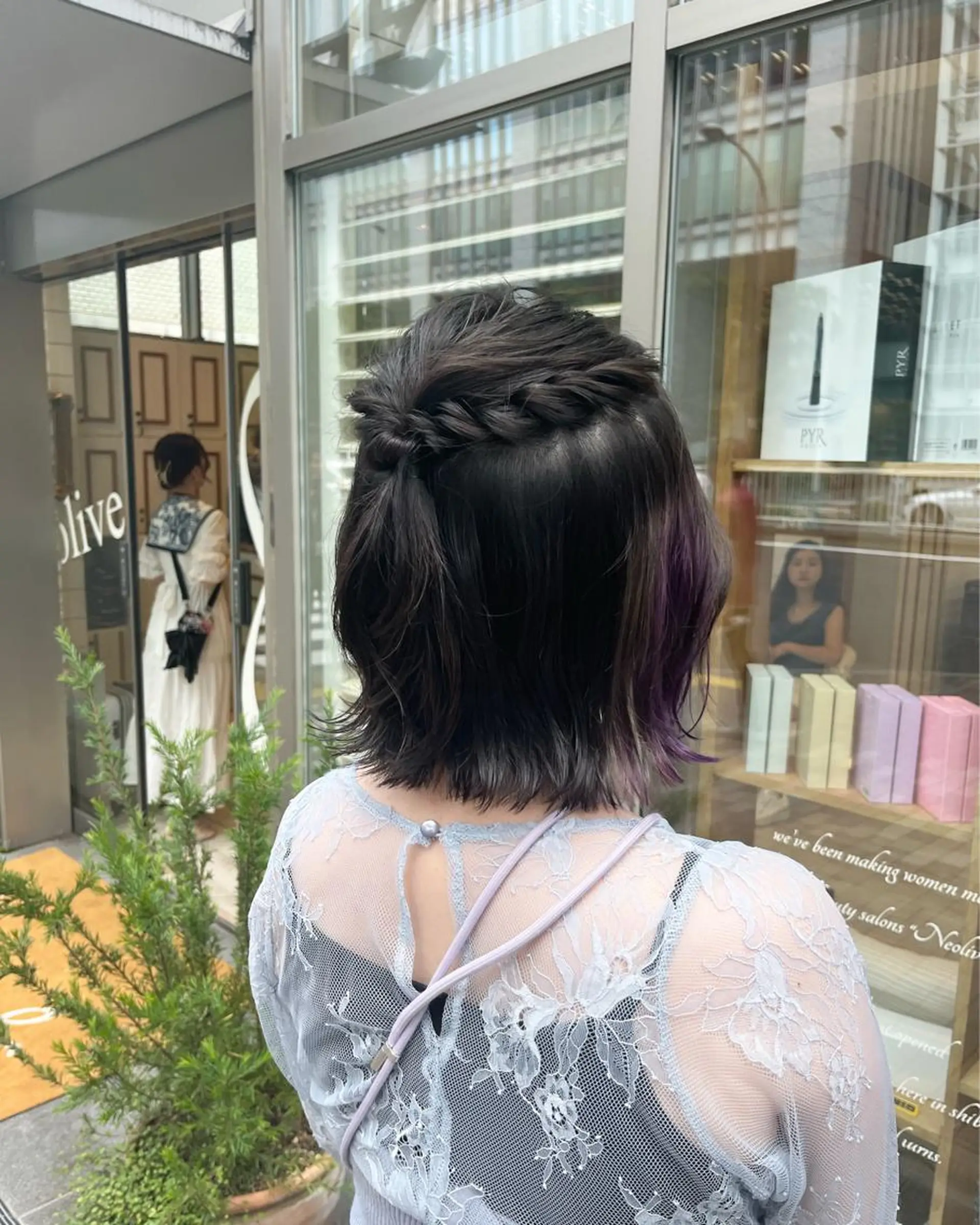 ショート ヘアセット ゆもとまひろ🫧 渋谷/メンズパーマのヘアスタイル