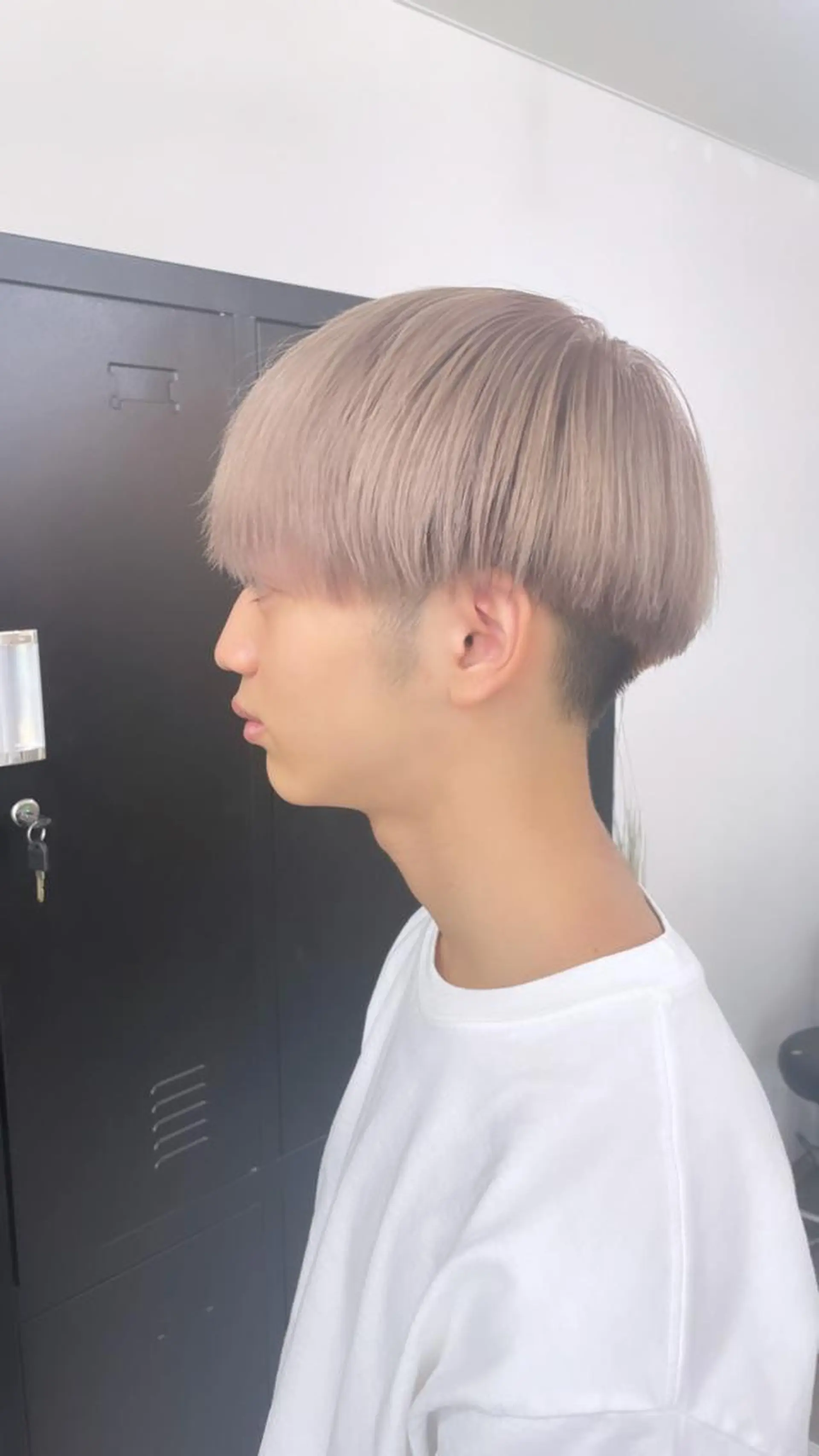 ショート カラー パーマ ヘアアレンジ メンズ キッズ ネイル マツエク・マツパ アイブロウ メンズバレイヤージュ メンズブリーチ メンズハイライト メンズインナーカラー メンズ韓国風 eir心斎橋店所属・心斎橋/ハイトーン/ RENのヘアスタイル