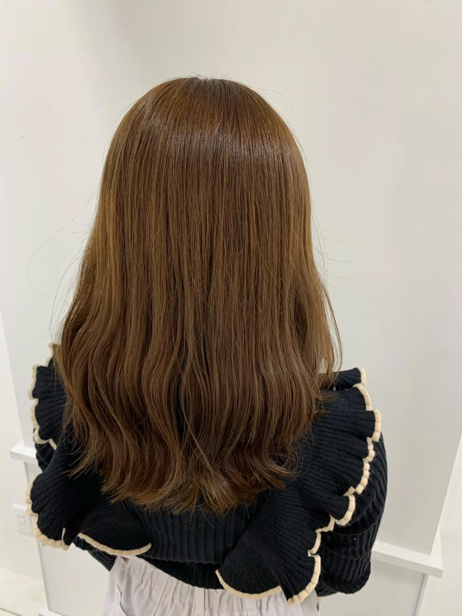 ロング カラー ブラウンカラー チョコレートブラウン 山下恋佳/矢場町/ ブリーチ/ショートのヘアスタイル