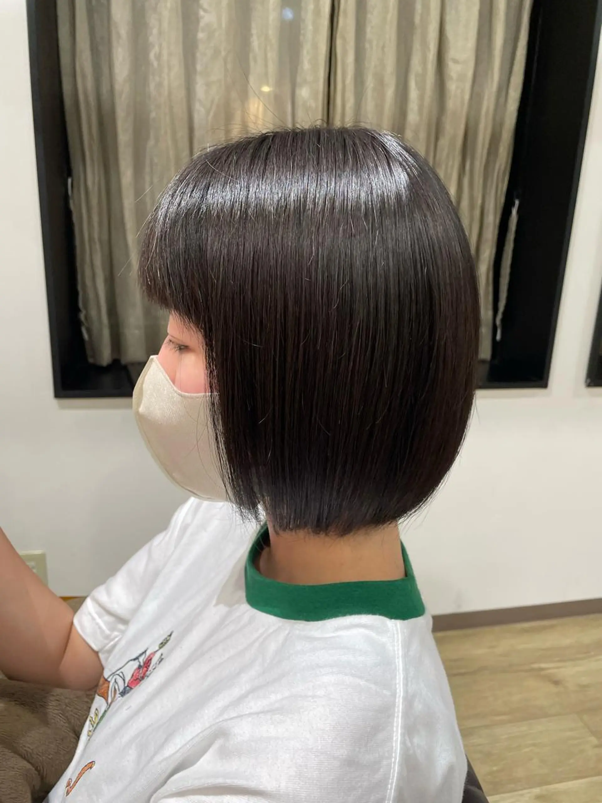 ショート ボブ カット トリートメント 木村 真知子のヘアスタイル