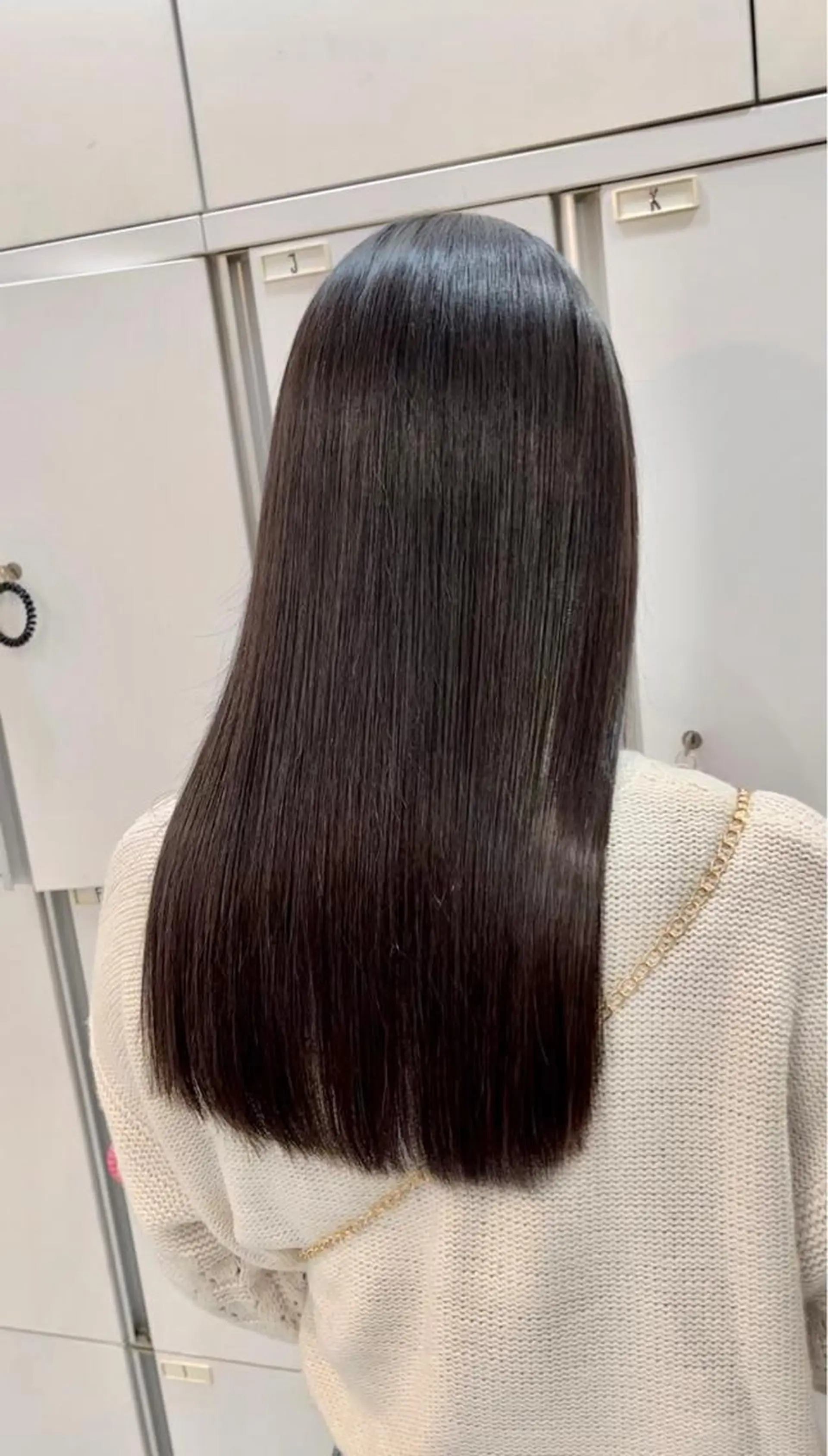ロング 縮毛矯正 トリートメント 縮毛矯正/髪質改善 斉藤春のヘアスタイル