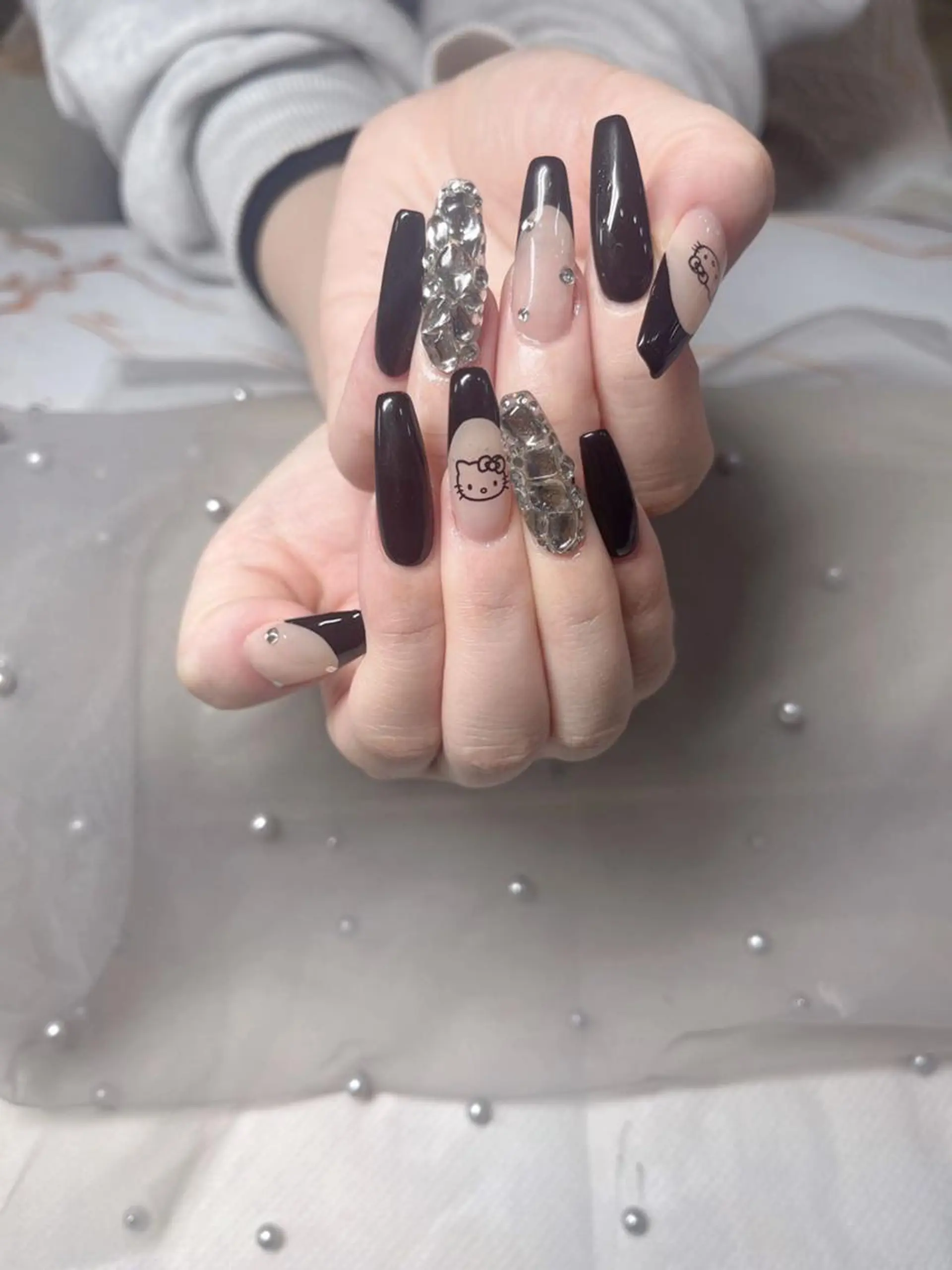 ネイル アートネイル 持ち込み スカルプネイル ネイルチップ 🍒パリジェンヌパー マ/ワンホン専門🍒のマツエク・マツパデザイン