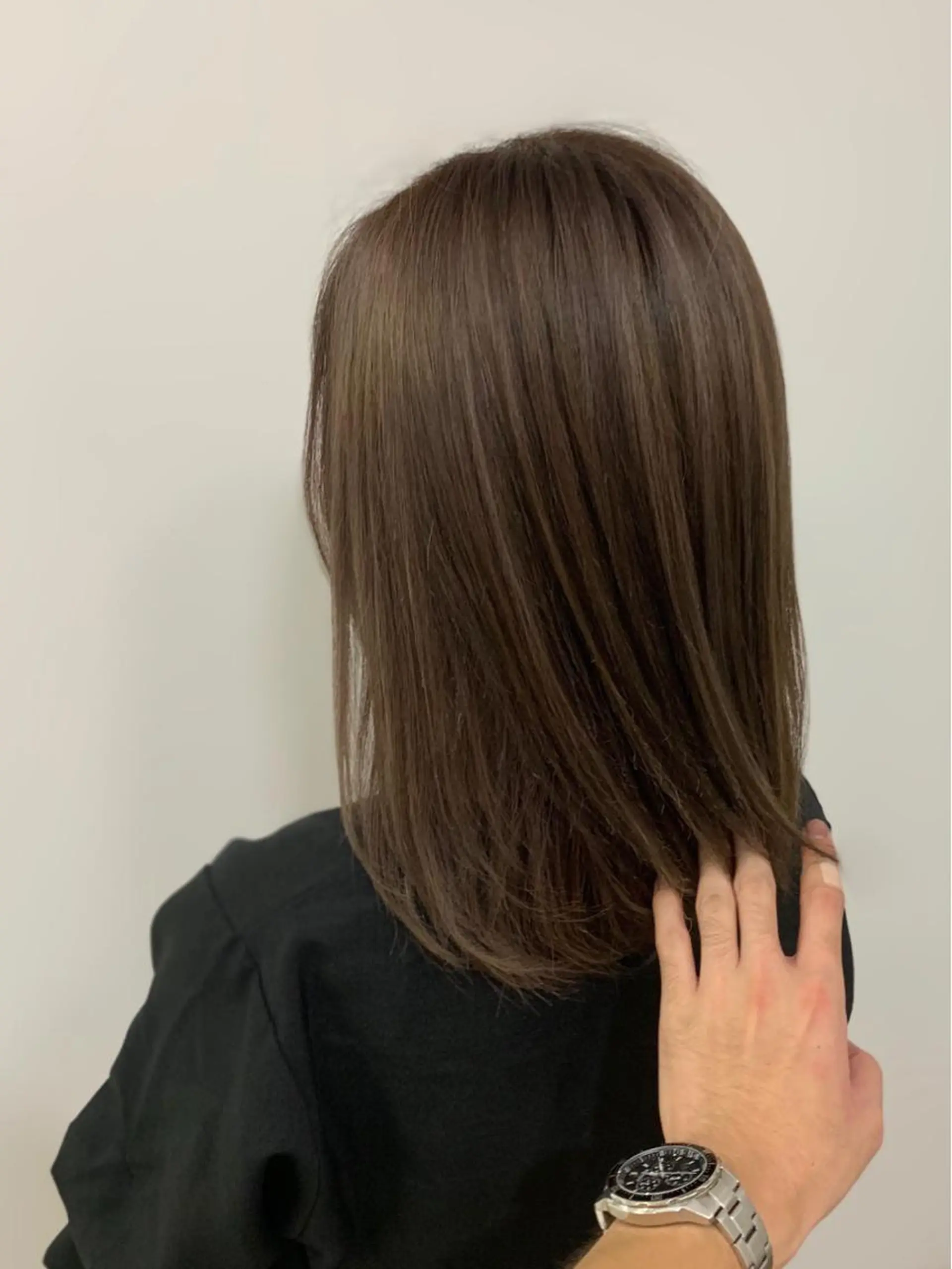 セミロング カラー ハイライトカラー ハイライト 相武台ショート特化 💐川崎希💐のヘアスタイル