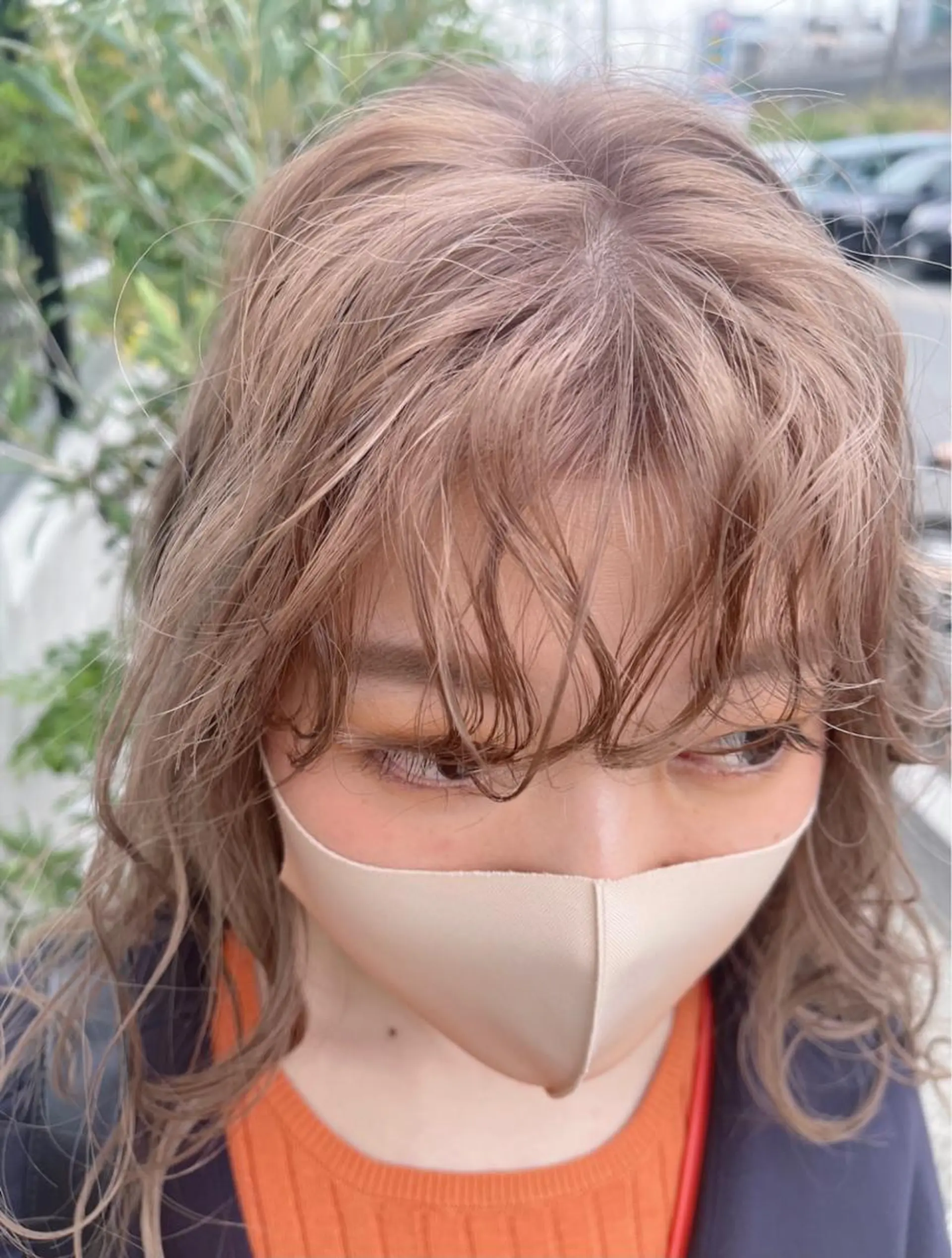 ロング カラー ベージュカラー ピンクカラー miyu🎀まつ毛 /耳つぼジュエリーのマツエク・マツパデザイン