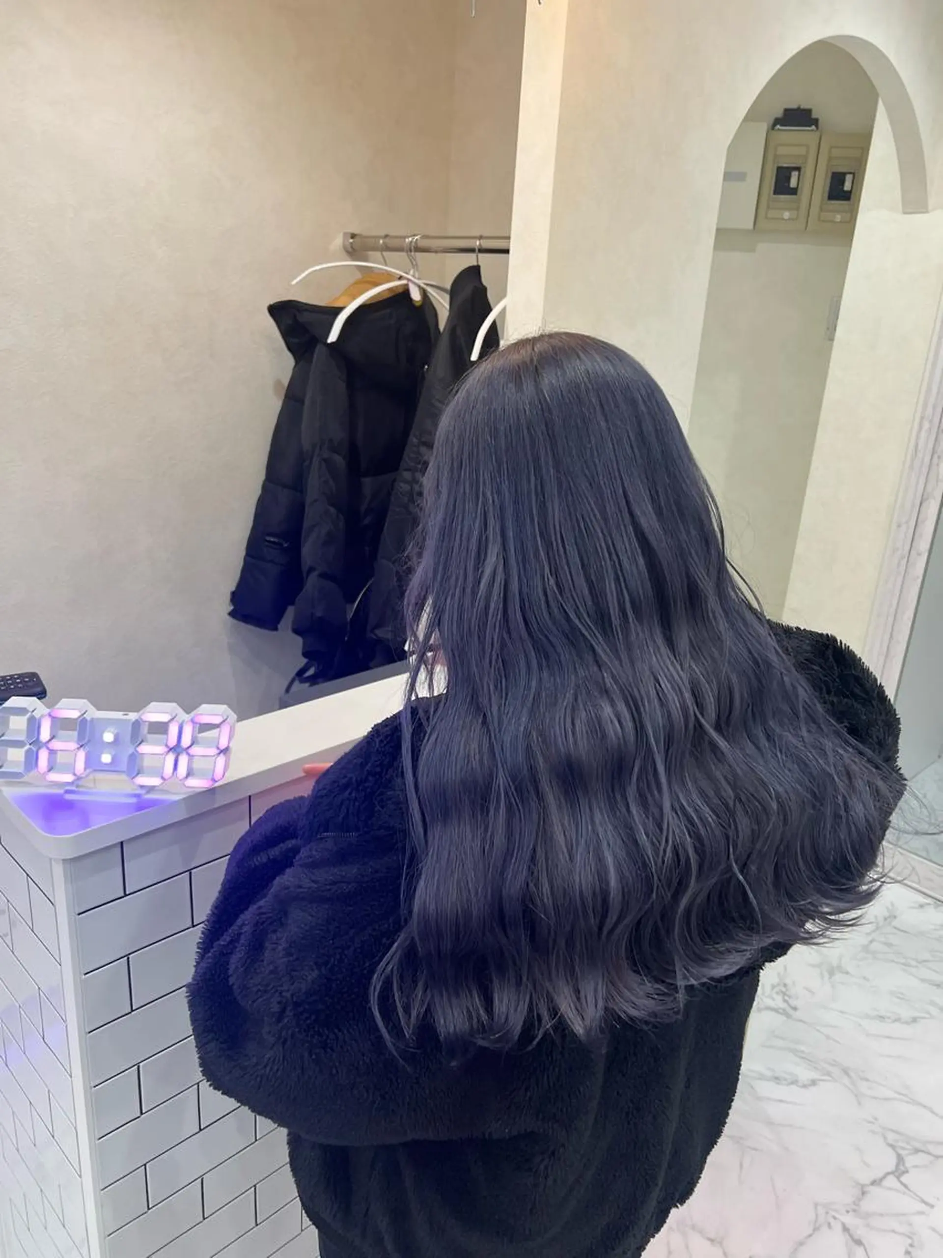 ロング ヘアカラー 韓国風🫧艶カラー 💟ran💟のヘアスタイル