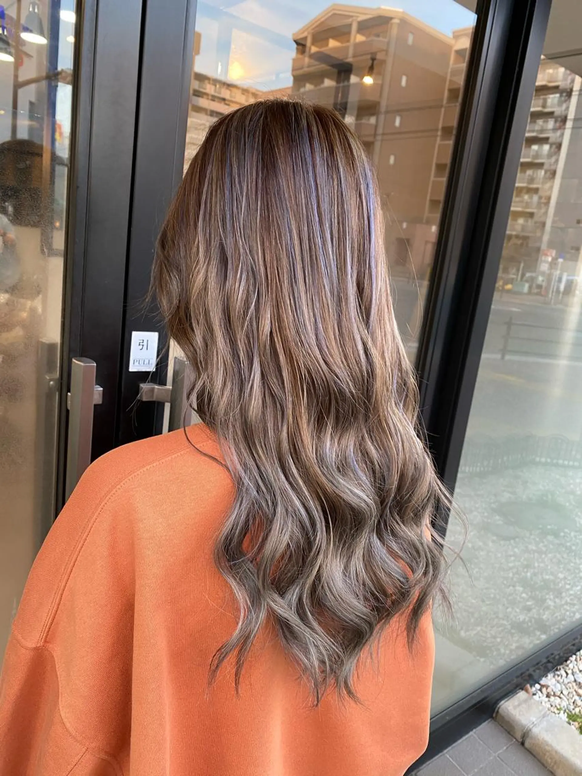 ロング カラー Belle hair Design青野大貴のヘアスタイル