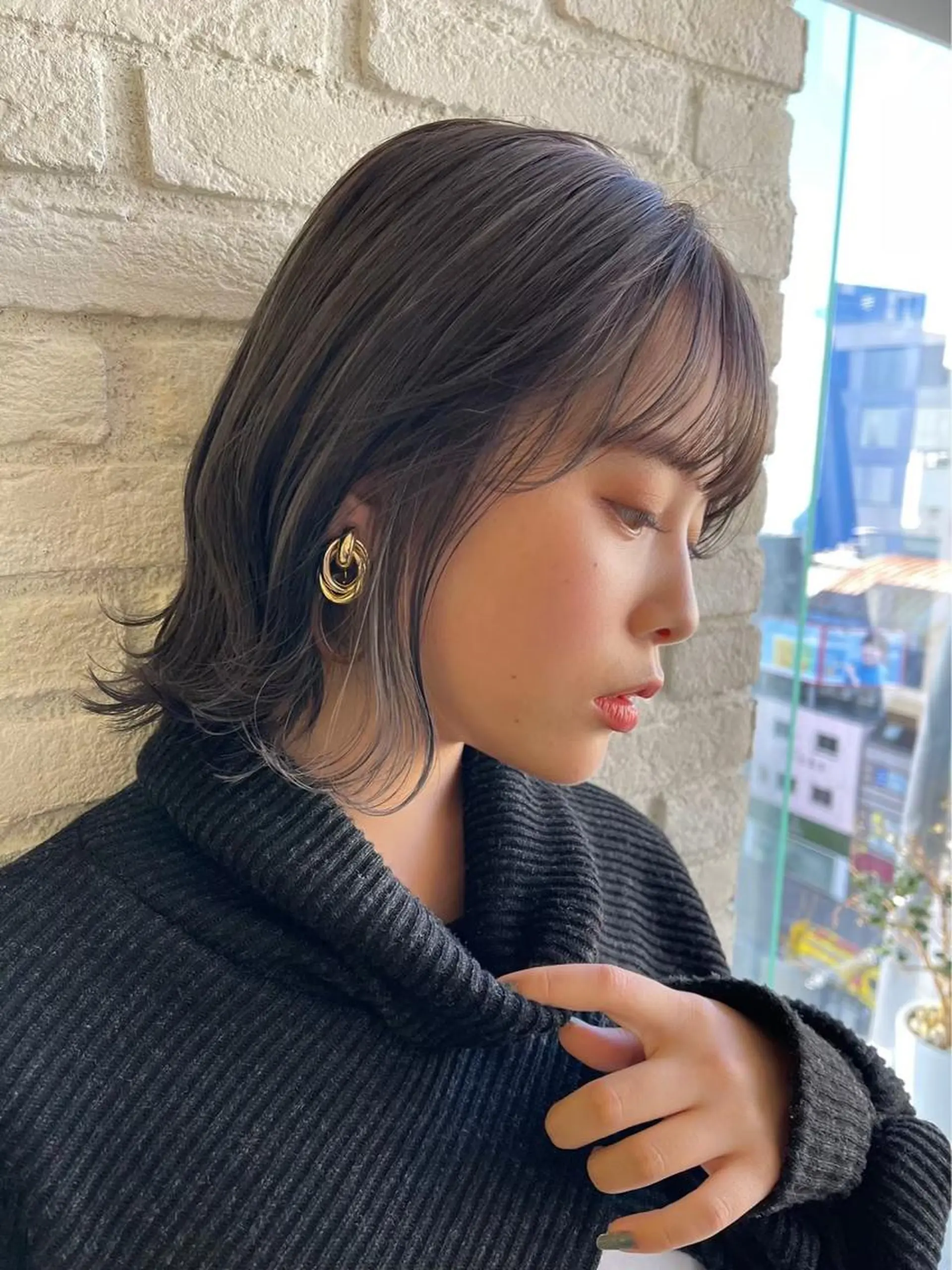 ショート カラー カット ヘアカラー トリートメント レイヤー/韓国ヘア 縮毛矯正🫧鈴木颯のヘアスタイル