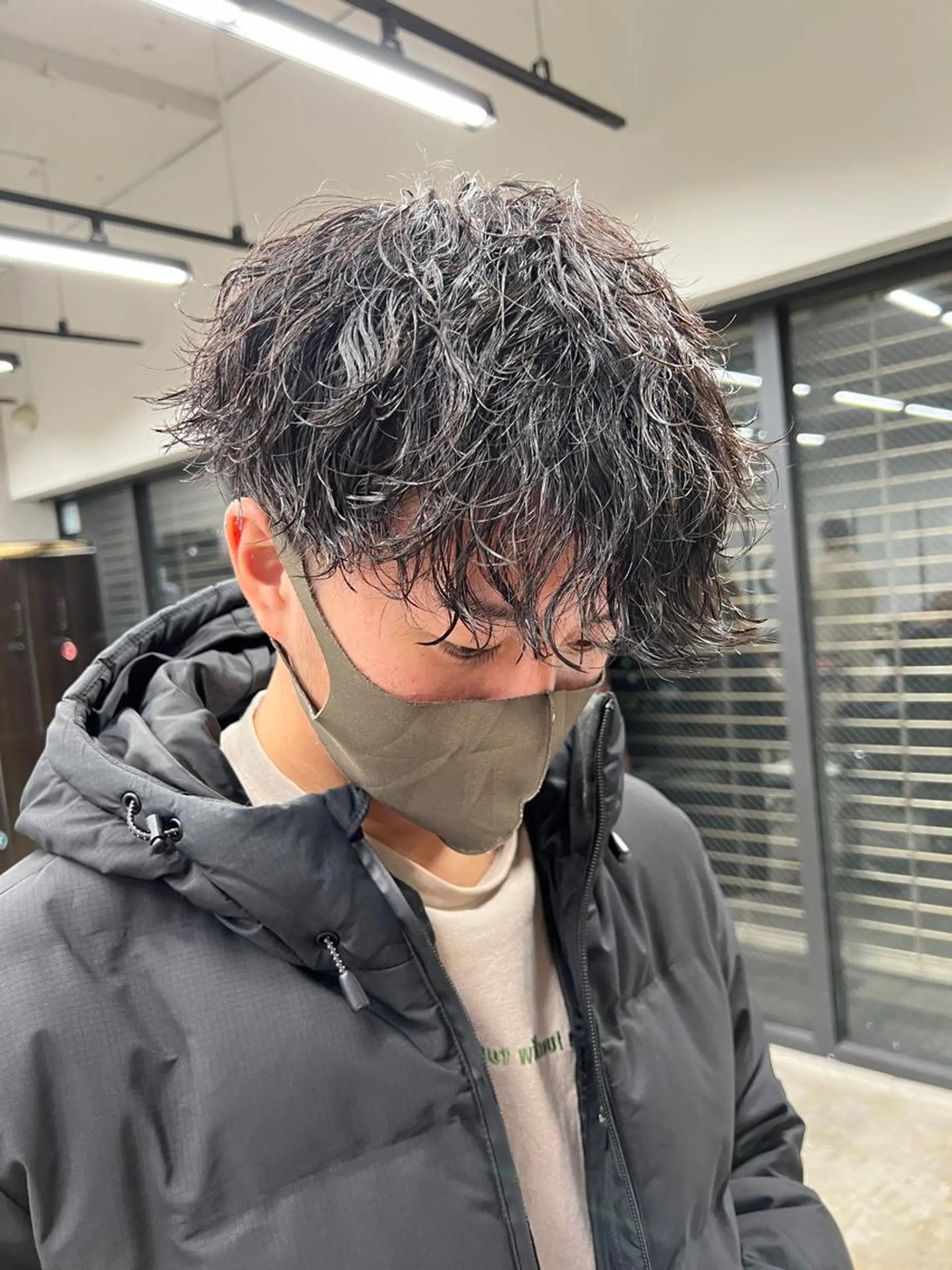 ショート カット パーマ トリートメント ヘアセット ✂︎メンズ特化✂︎ KAYAのヘアスタイル