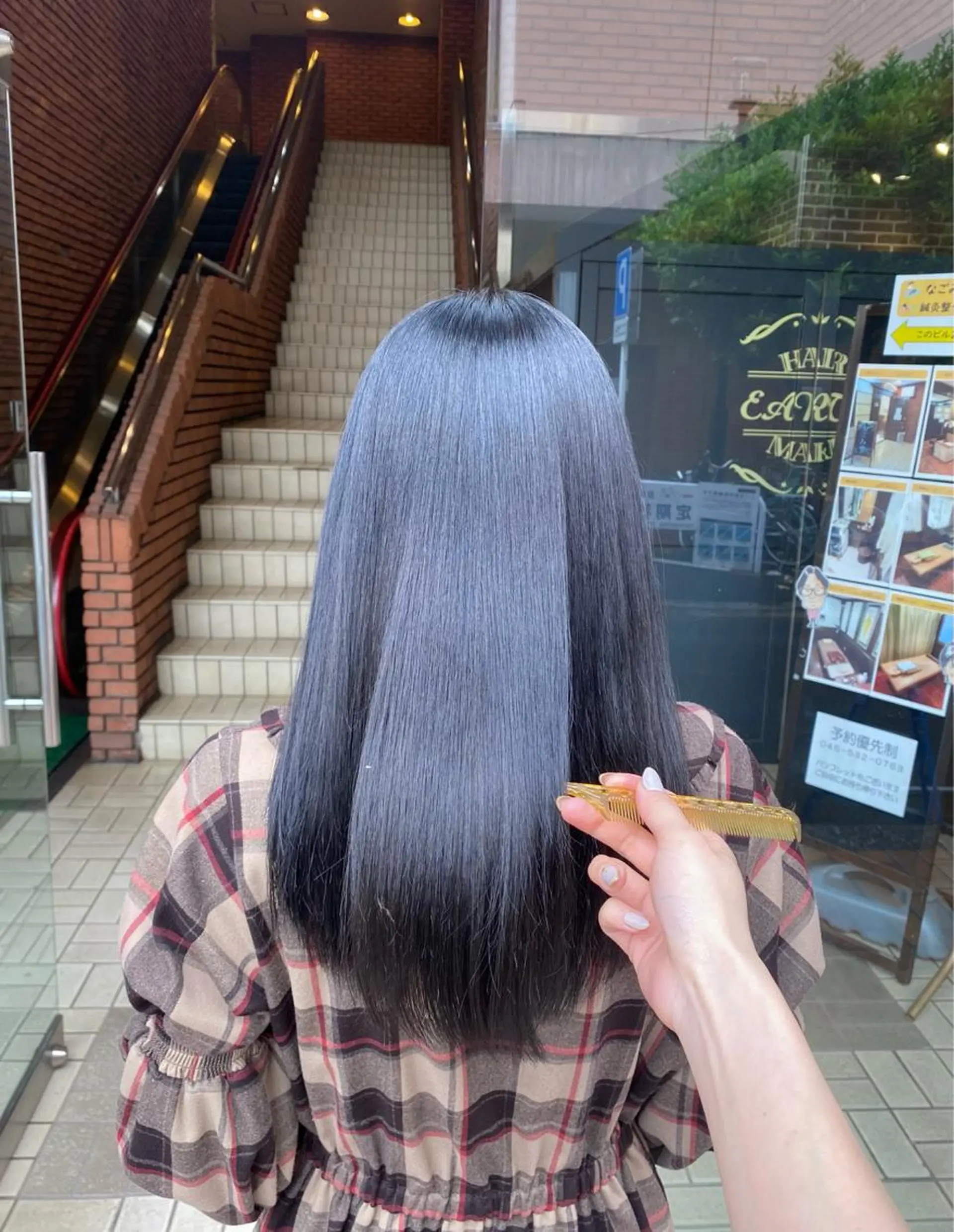 ロング motel所属・モデルや芸能人も通う ✨マンツーマンサロンのヘアスタイル