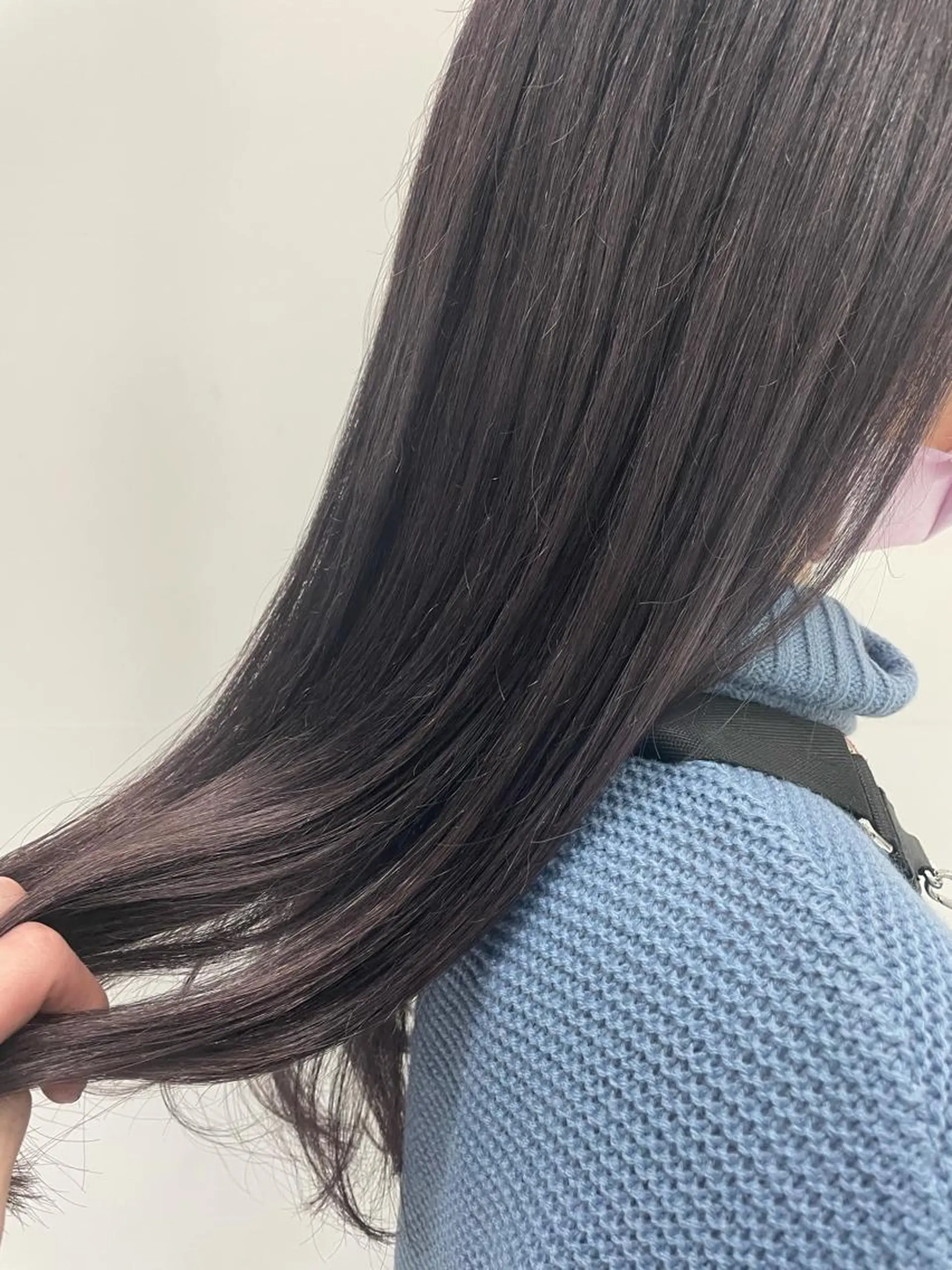 ロング カラー バイオレットカラー 今だけカット無料✨ 表参道美容師 井出光のヘアスタイル