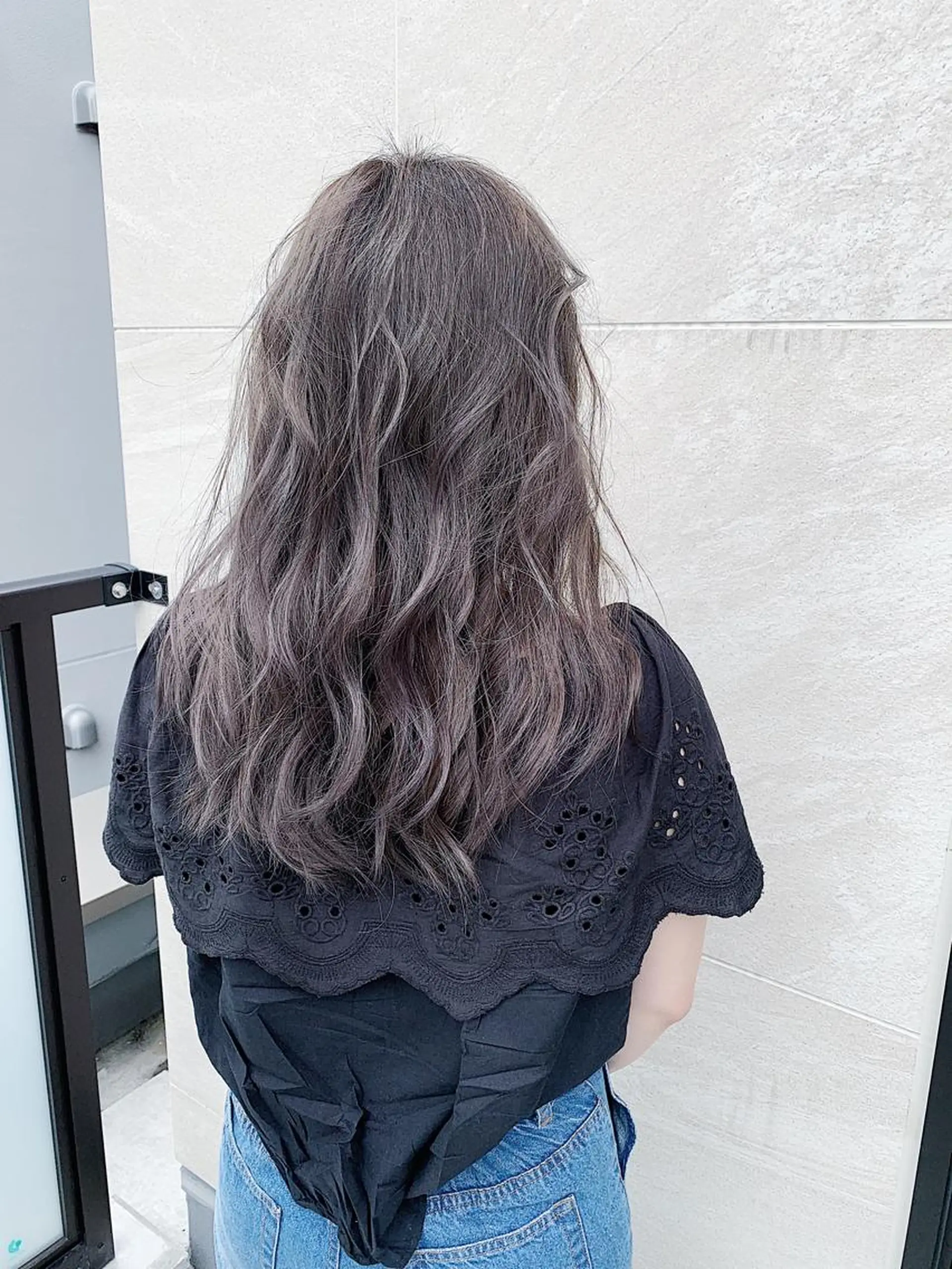 ロング カラー 縮毛矯正 トリートメント ヘアセット カラー特化サロン大阪 ルービック江坂/新城のヘアスタイル