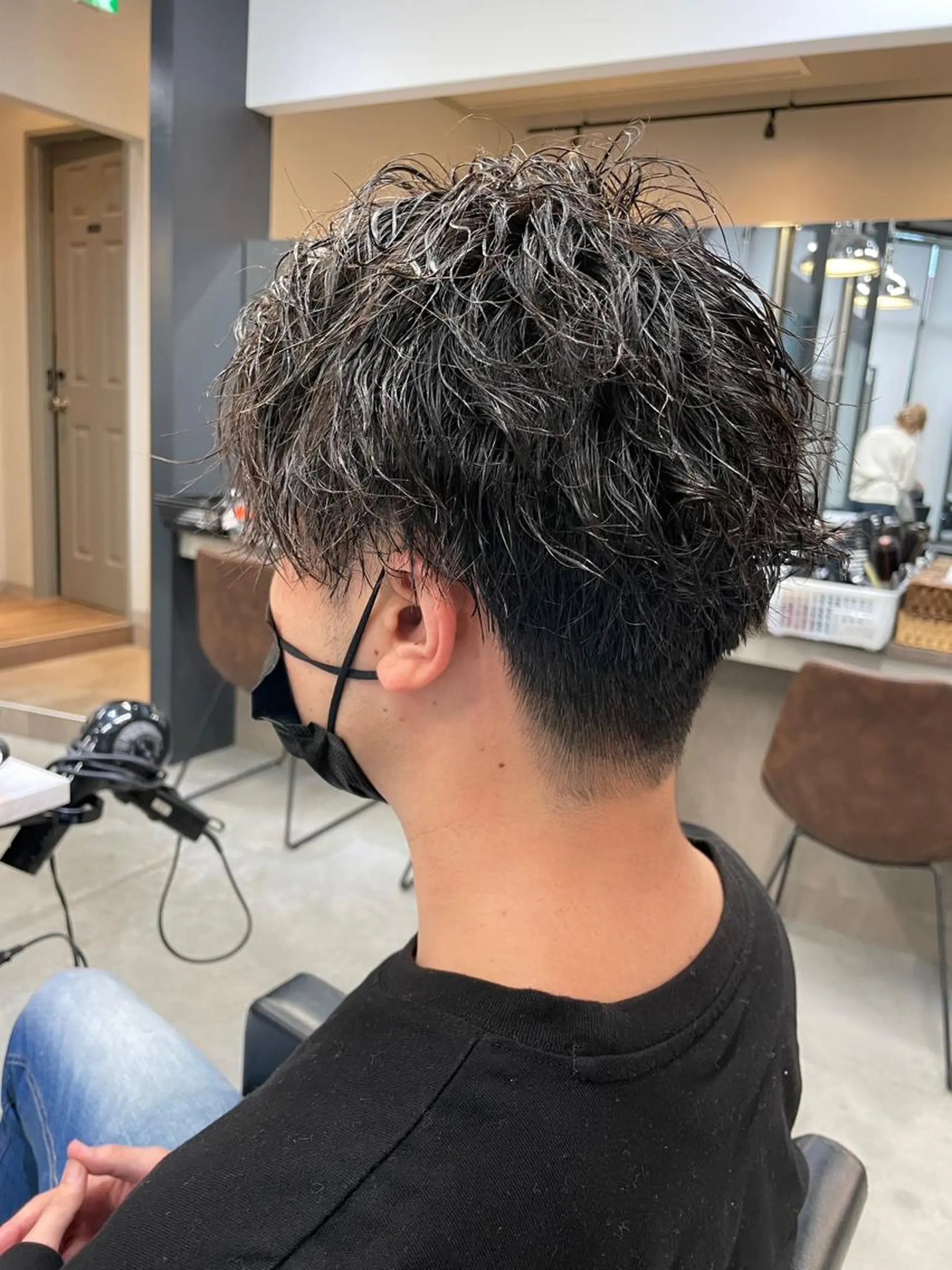 メンズ メンズパーマ カット パーマ 福永速人 /メンズパーマのヘアスタイル