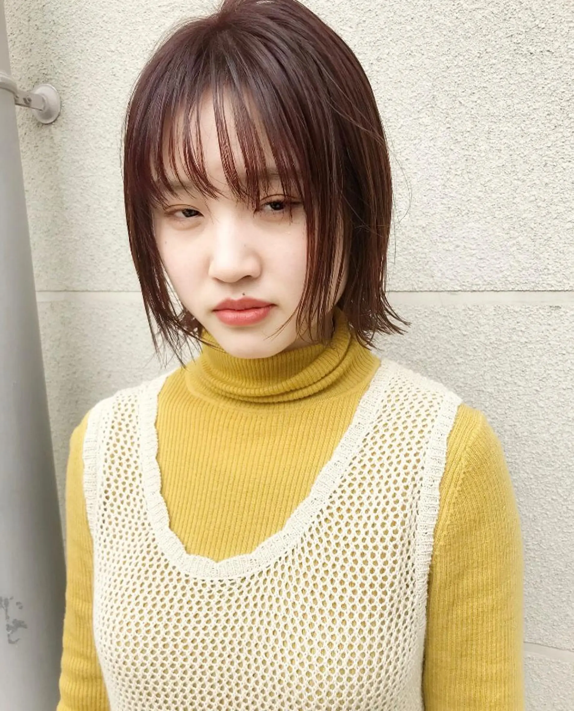 ショート カラー ヘアアレンジ マツエク・マツパ ピンクカラー ピンクパープル パープルカラー カラーマツエク カット ヘアカラー トリートメント Kawaguchi Arisaのヘアスタイル