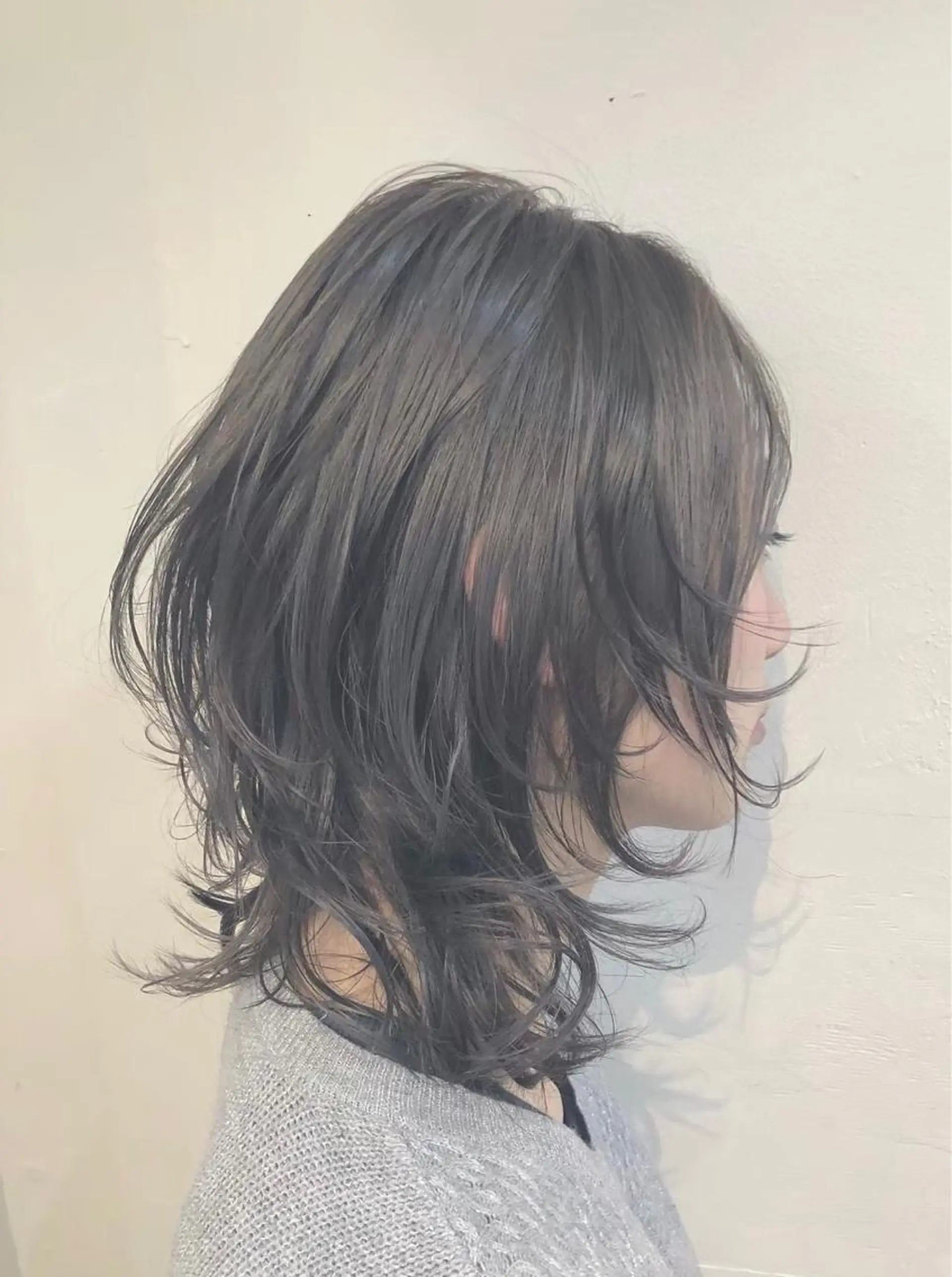 ミディアム カラー おおたけ あゆみのヘアスタイル