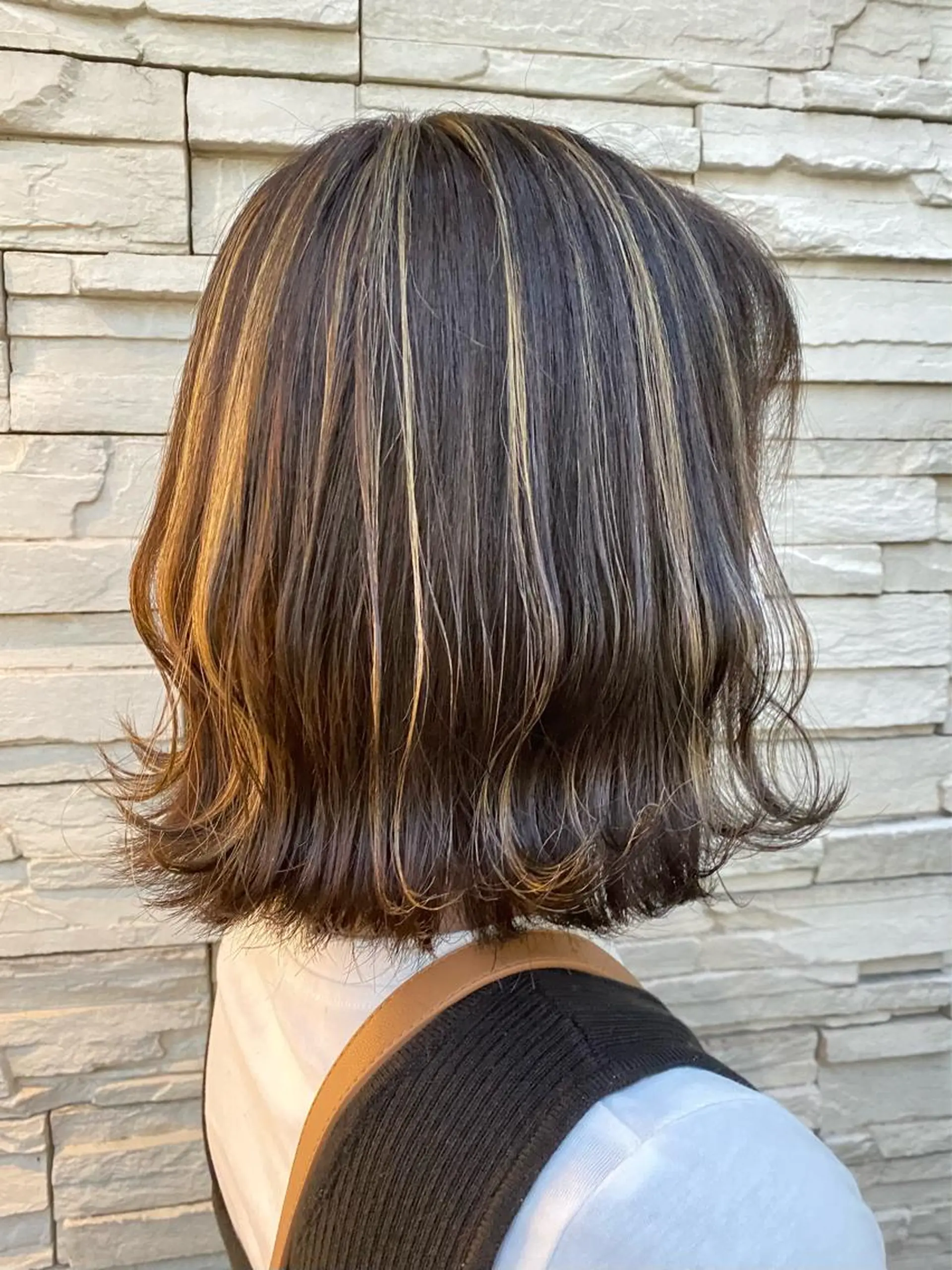 ミディアム カラー 透明感カラーブリーチ 🌼シゲモトアヤ🌼のヘアスタイル