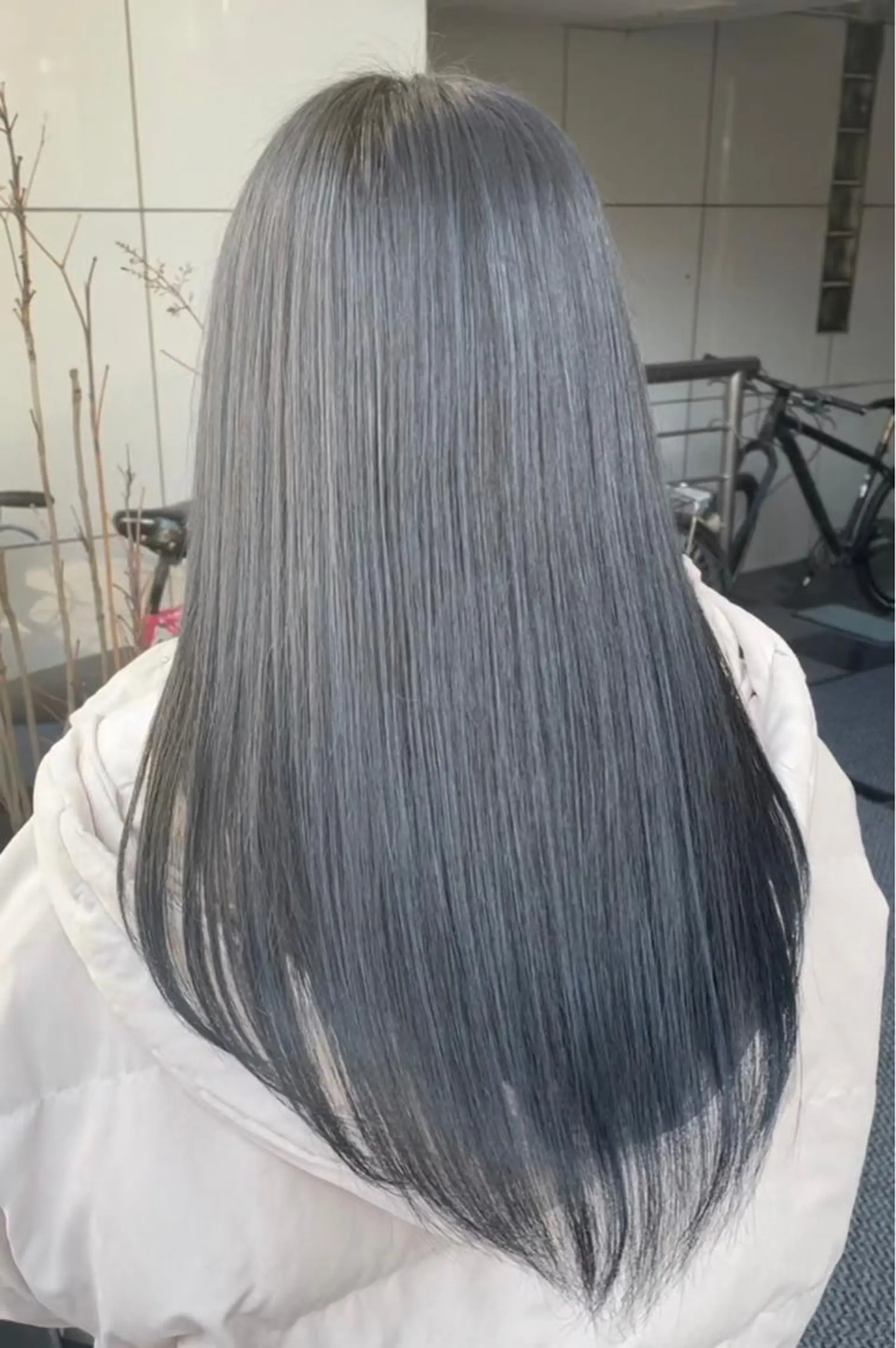ロング カット ヘアカラー トリートメント 高取 大将のヘアスタイル