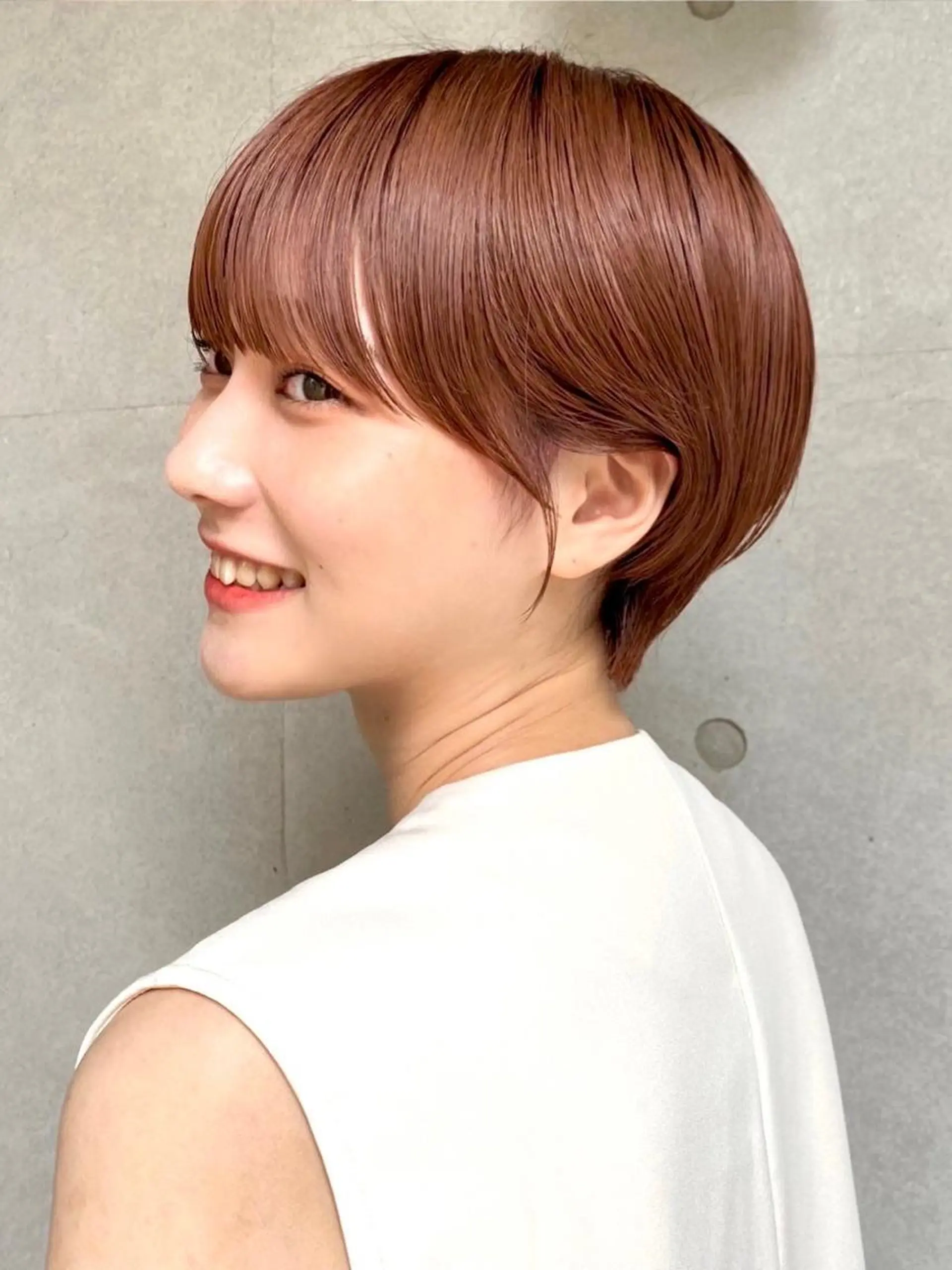ショート 丸みショート ショートヘア カット ハイライト/ショート /ボブ/RYOHEIのヘアスタイル