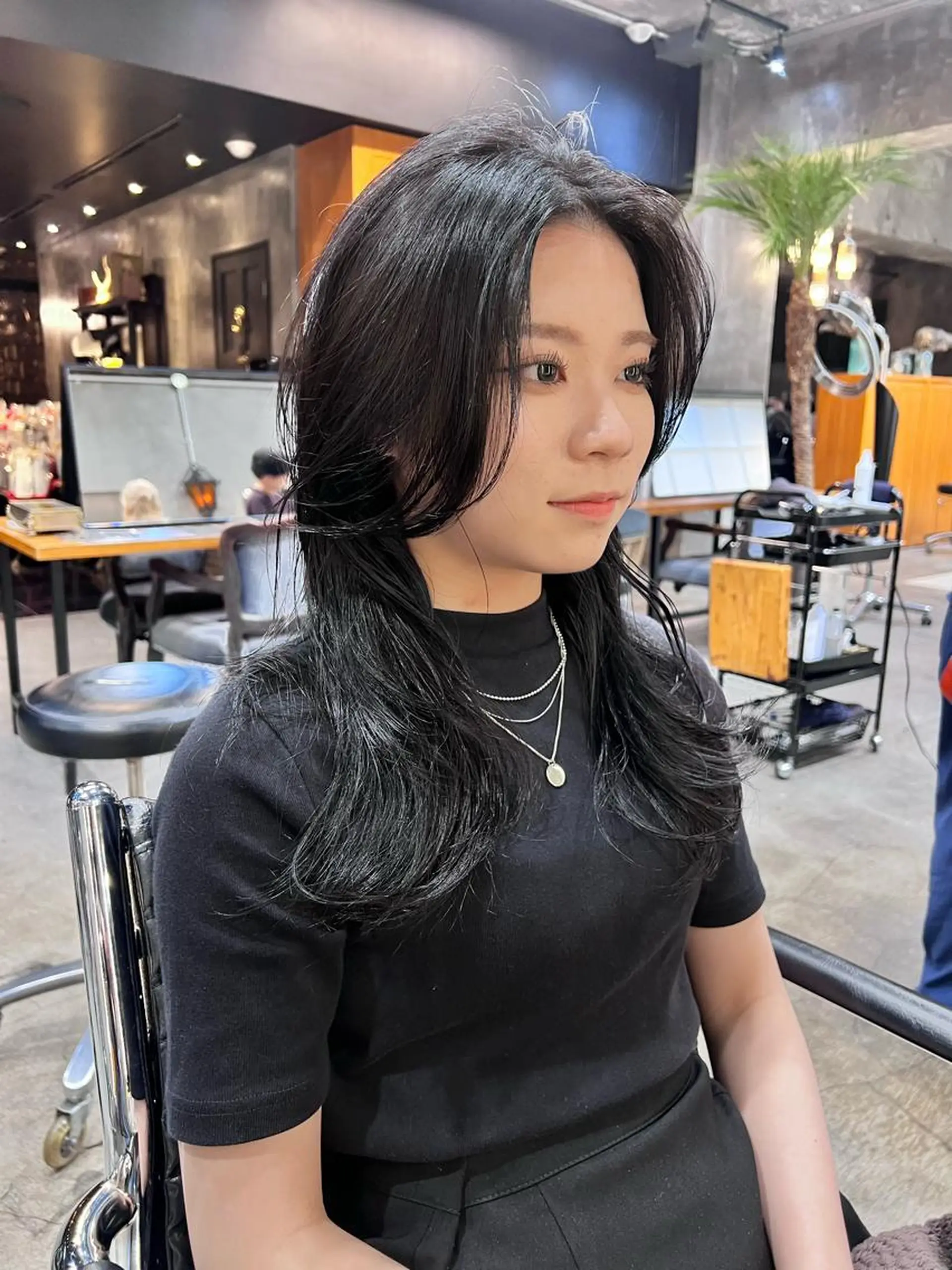 ロング カラー haco＋所属・圧倒的デザイン力 店長🎨RENAのヘアスタイル