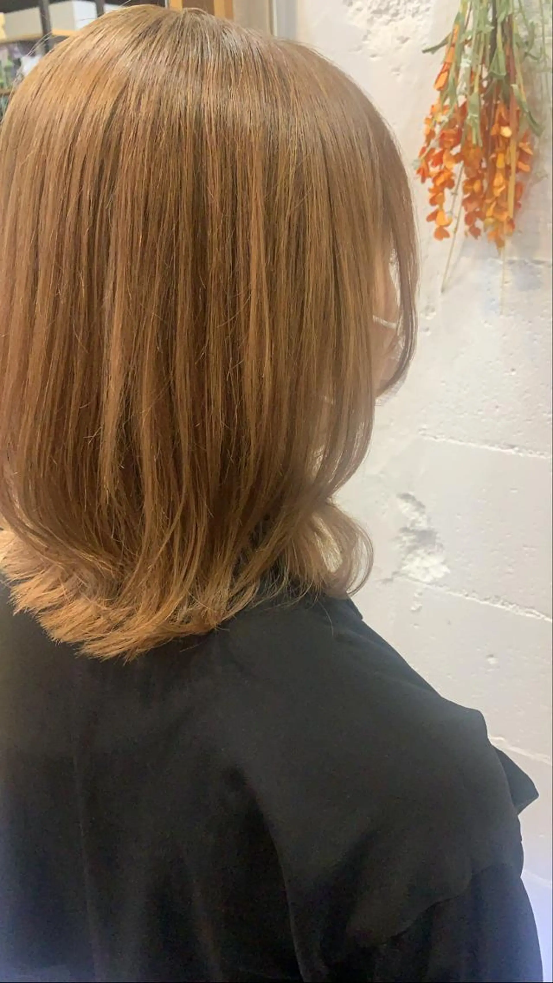 ミディアム トリートメント ♱地雷カラー♱ウルフ ♱ 藍衣 ♱のヘアスタイル