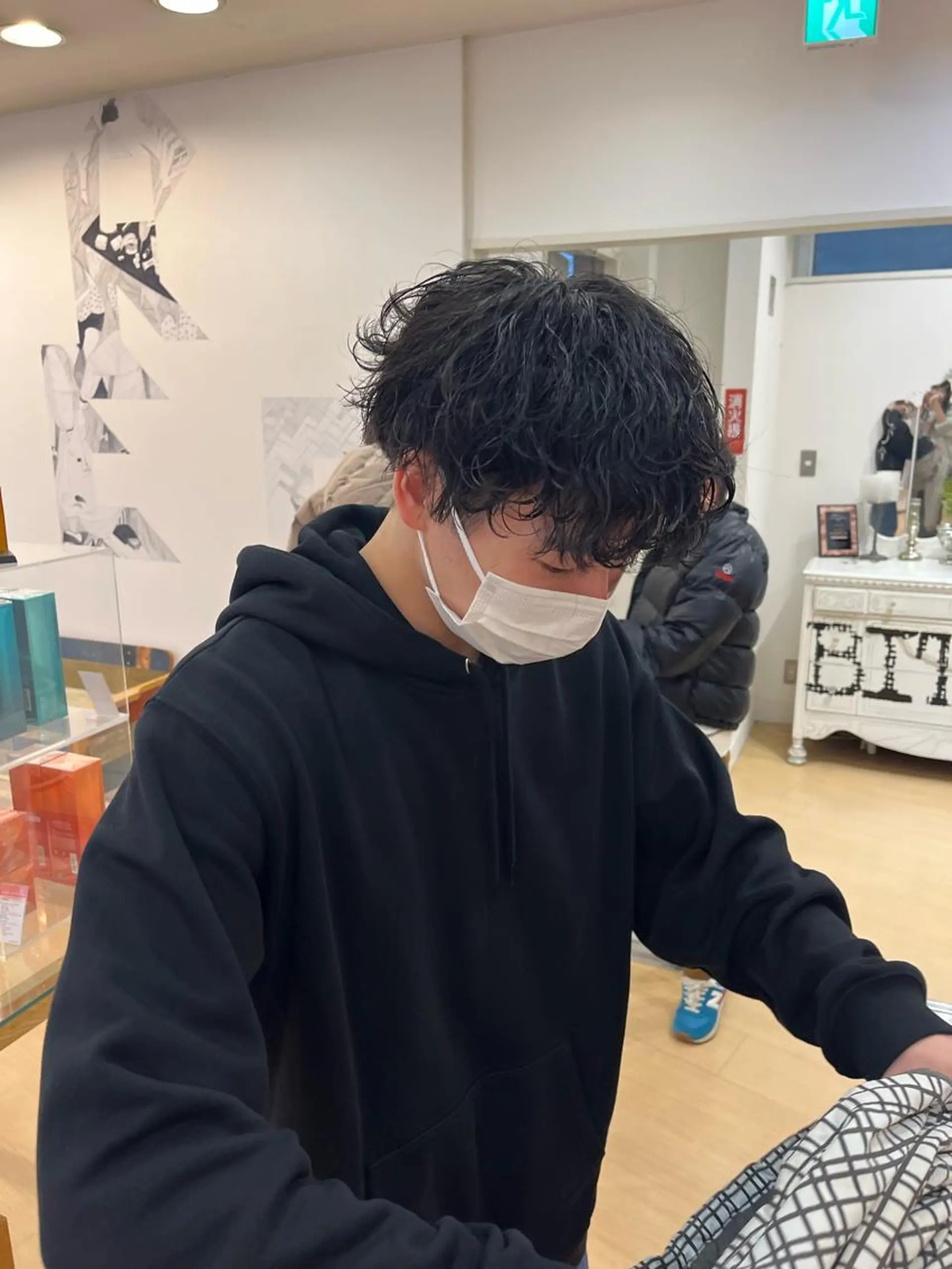 パーマ メンズ メンズパーマ 波巻きパーマ カット パーマ トリートメント 💠つたふうか/ 韓国/メンズヘア💠のヘアスタイル