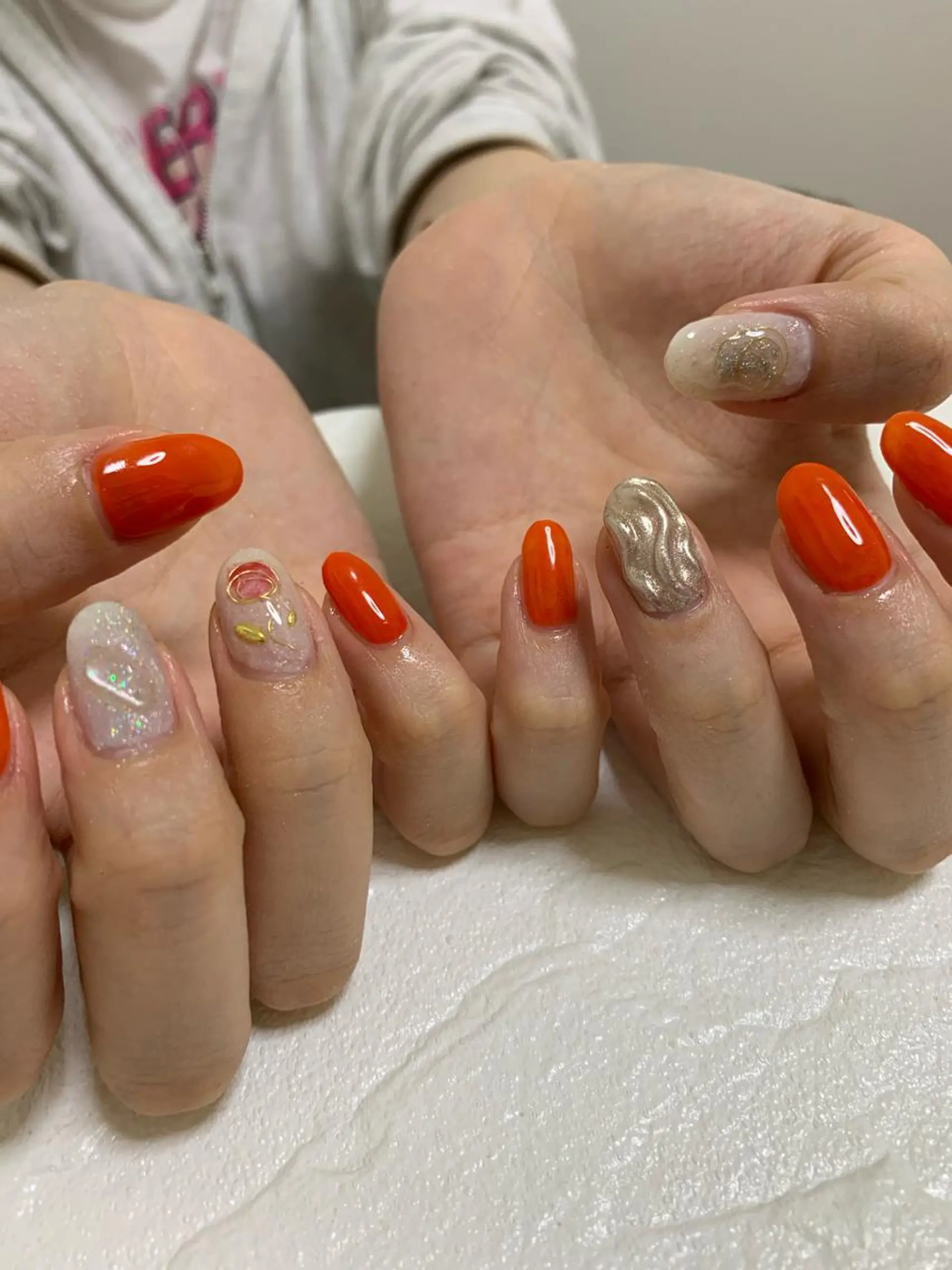 ネイル ハンドネイル フットネイル 竹本 愛のネイルデザイン