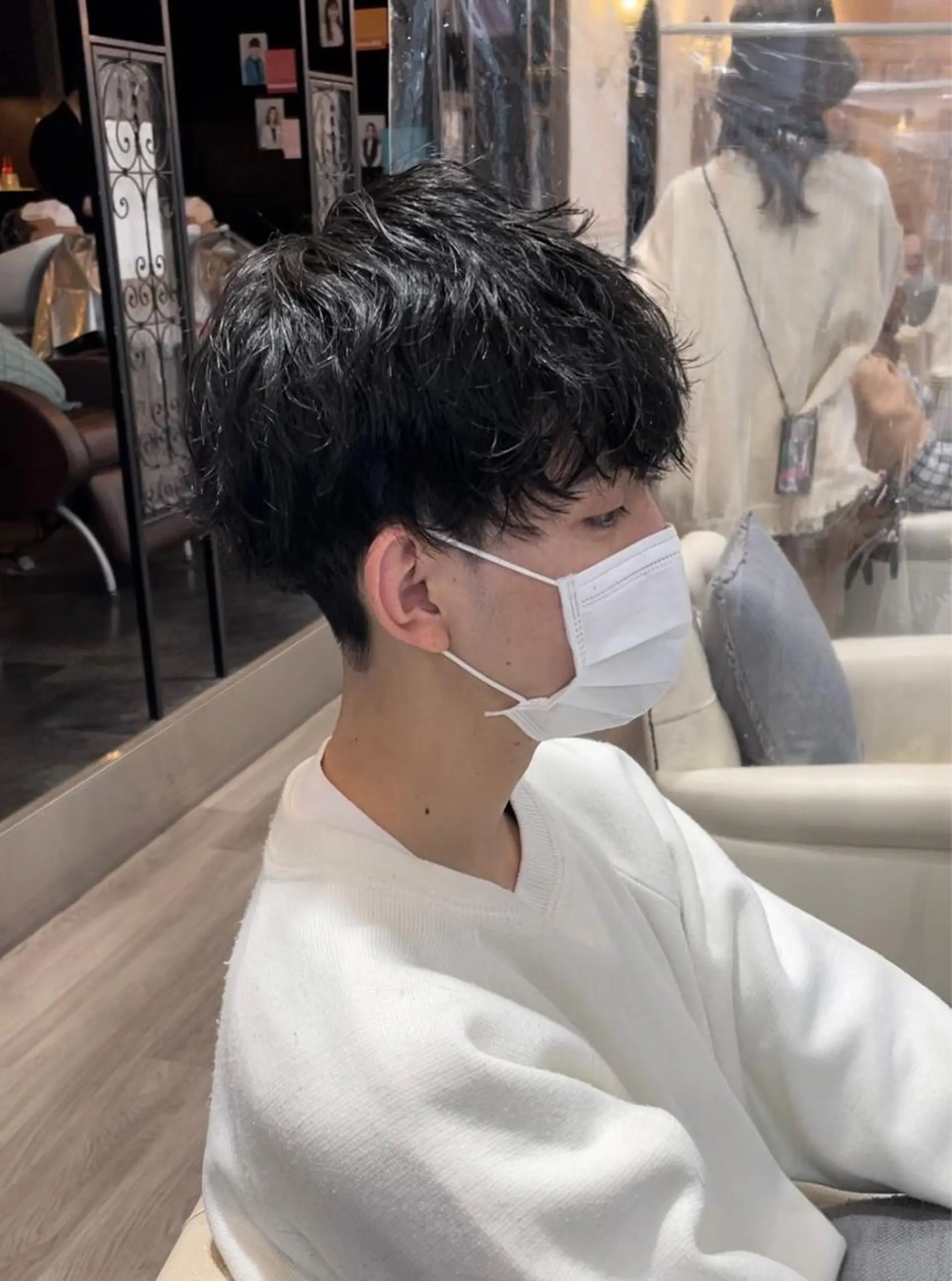 パーマ メンズ メンズパーマ カット パーマ ✨トレンド特化美容師 WILL上村　拳吾のヘアスタイル