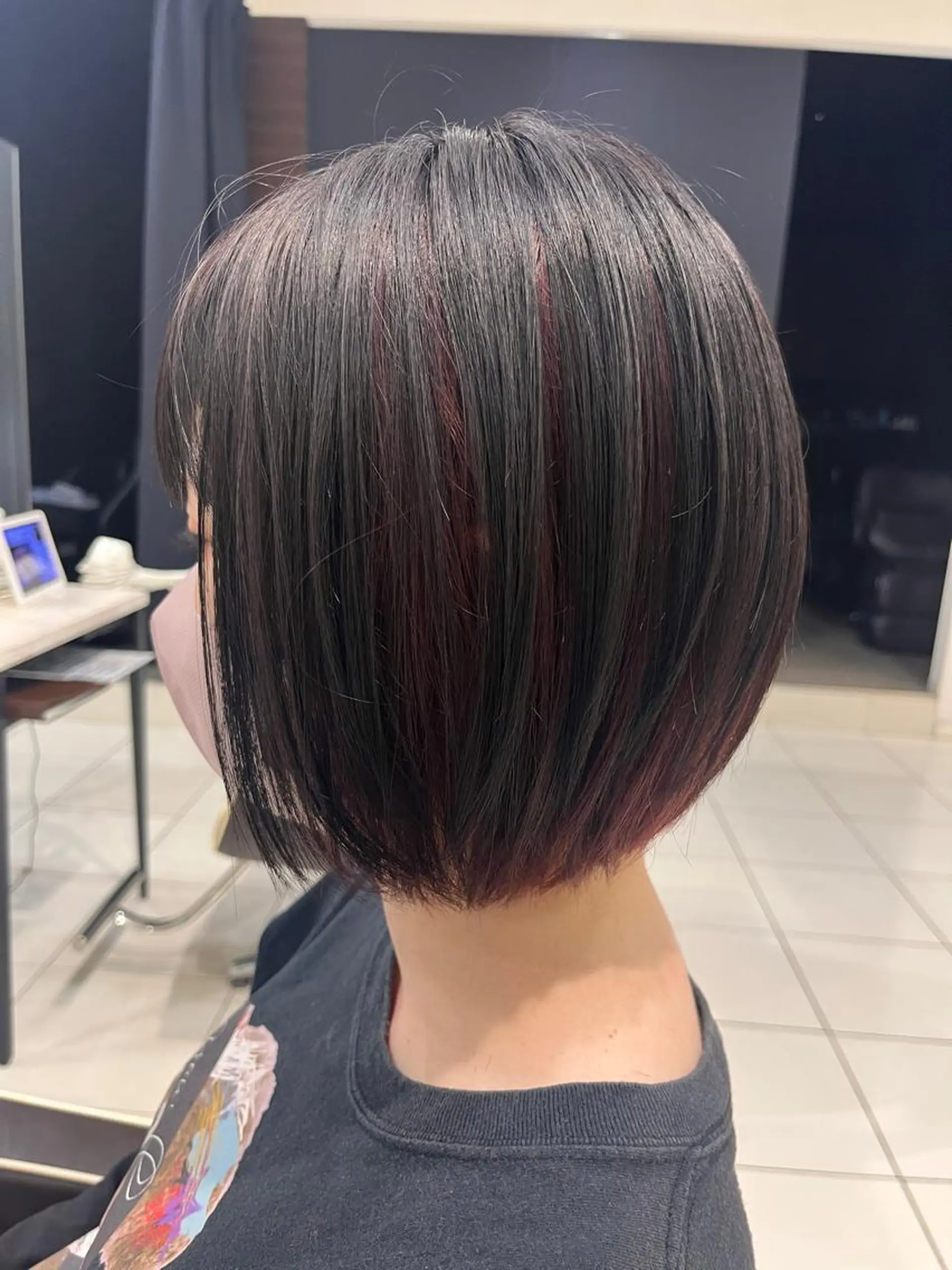 ショート カラー パーマ ショートヘア 髪質改善・美髪矯正 ケアカラーGAOのヘアスタイル