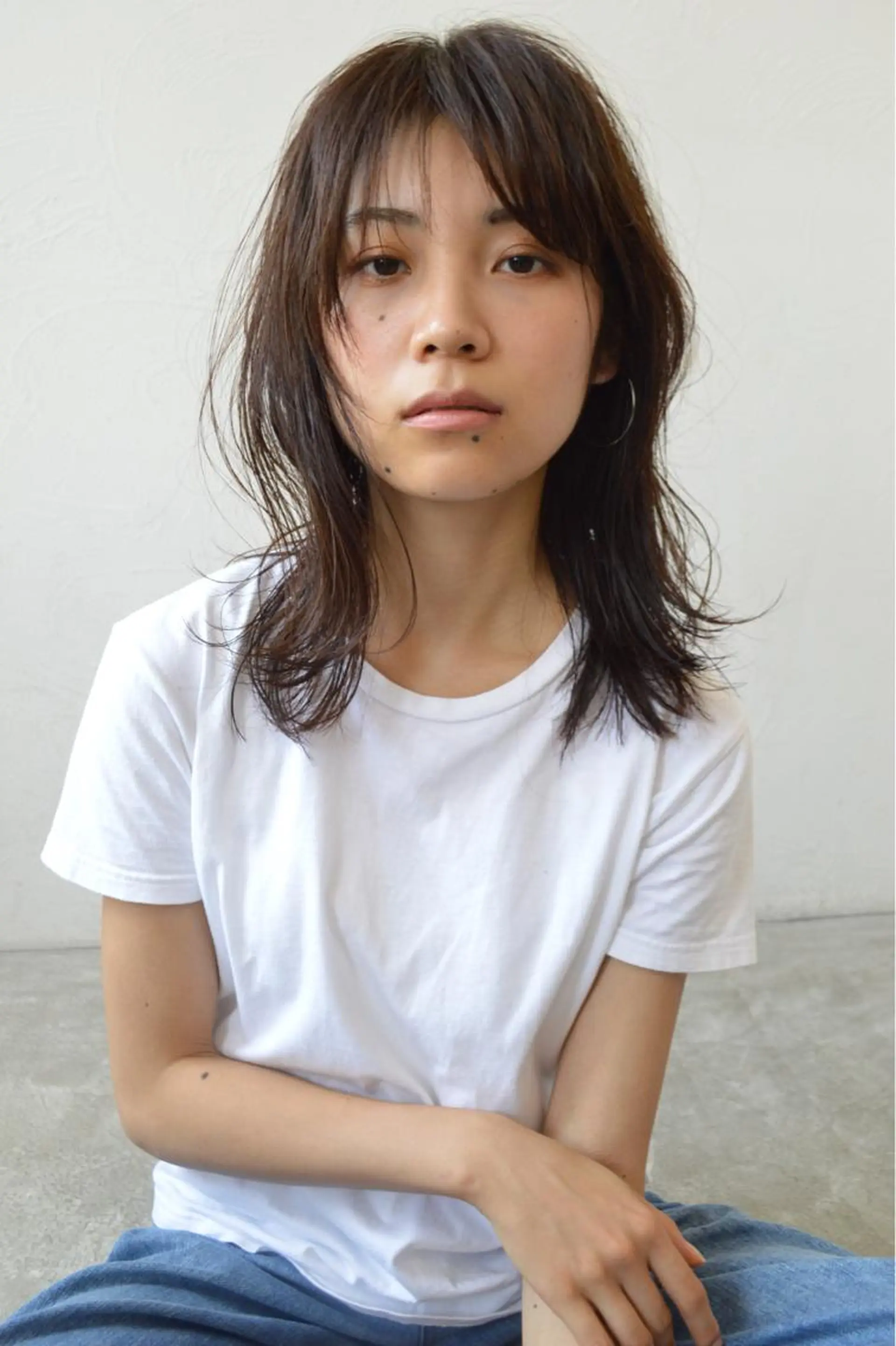 セミロング 【今だけブリーチ 限定価格💕】すみのヘアスタイル