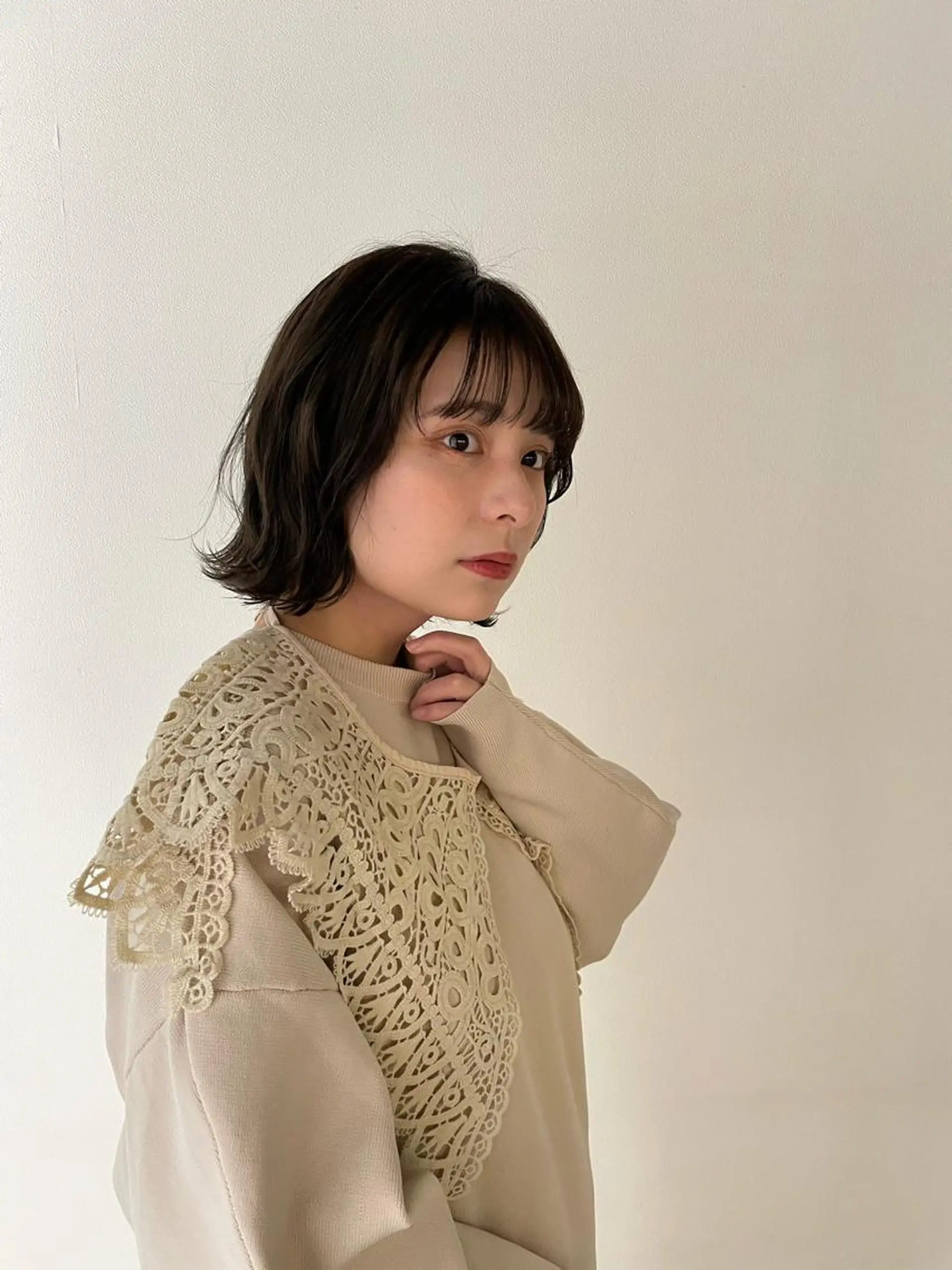 ショート カラー カット ヘアカラー なりたいが叶う ながしまじゅんきのヘアスタイル