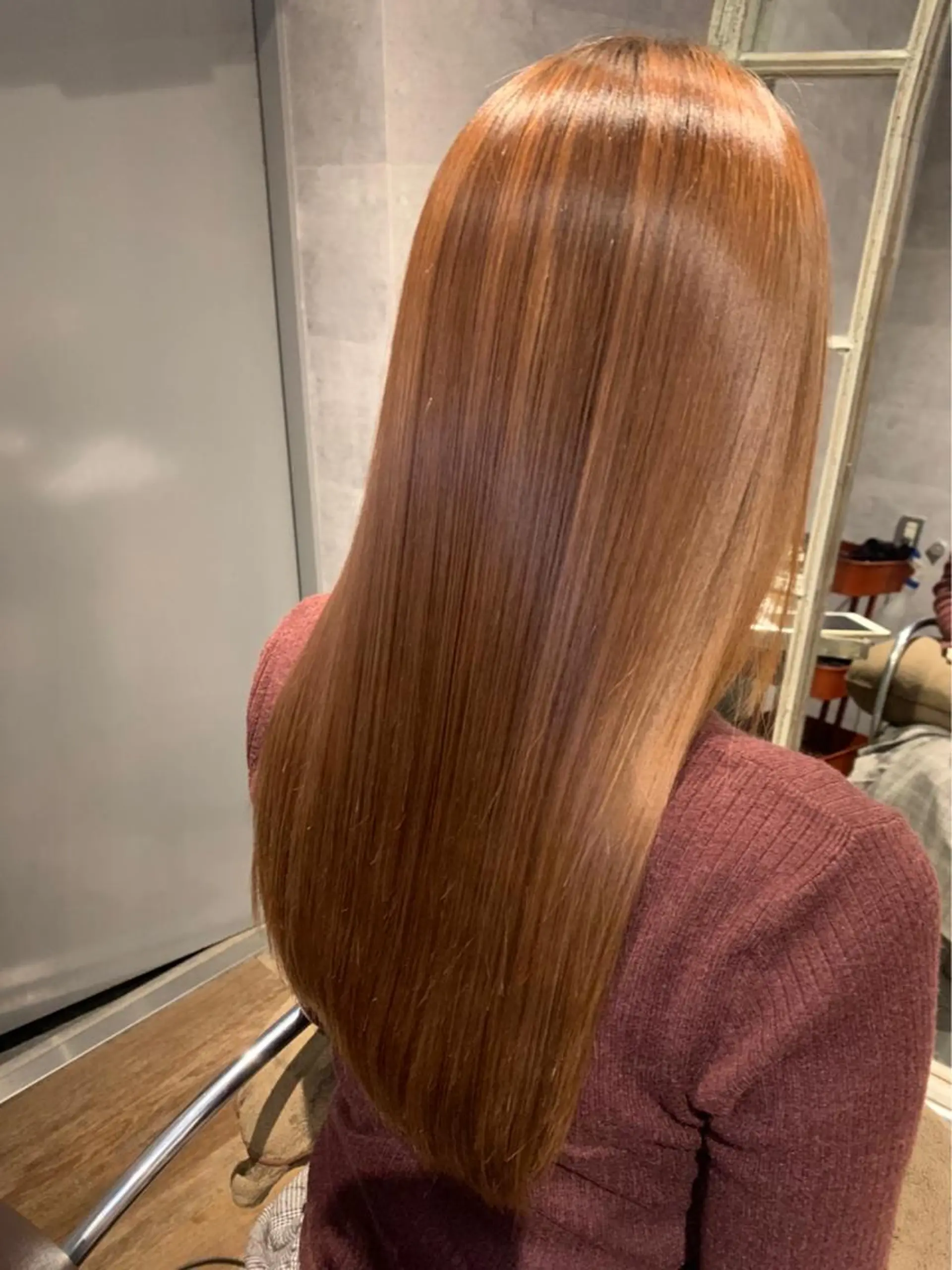 ロング カラー カットモデル 募集✨のヘアスタイル