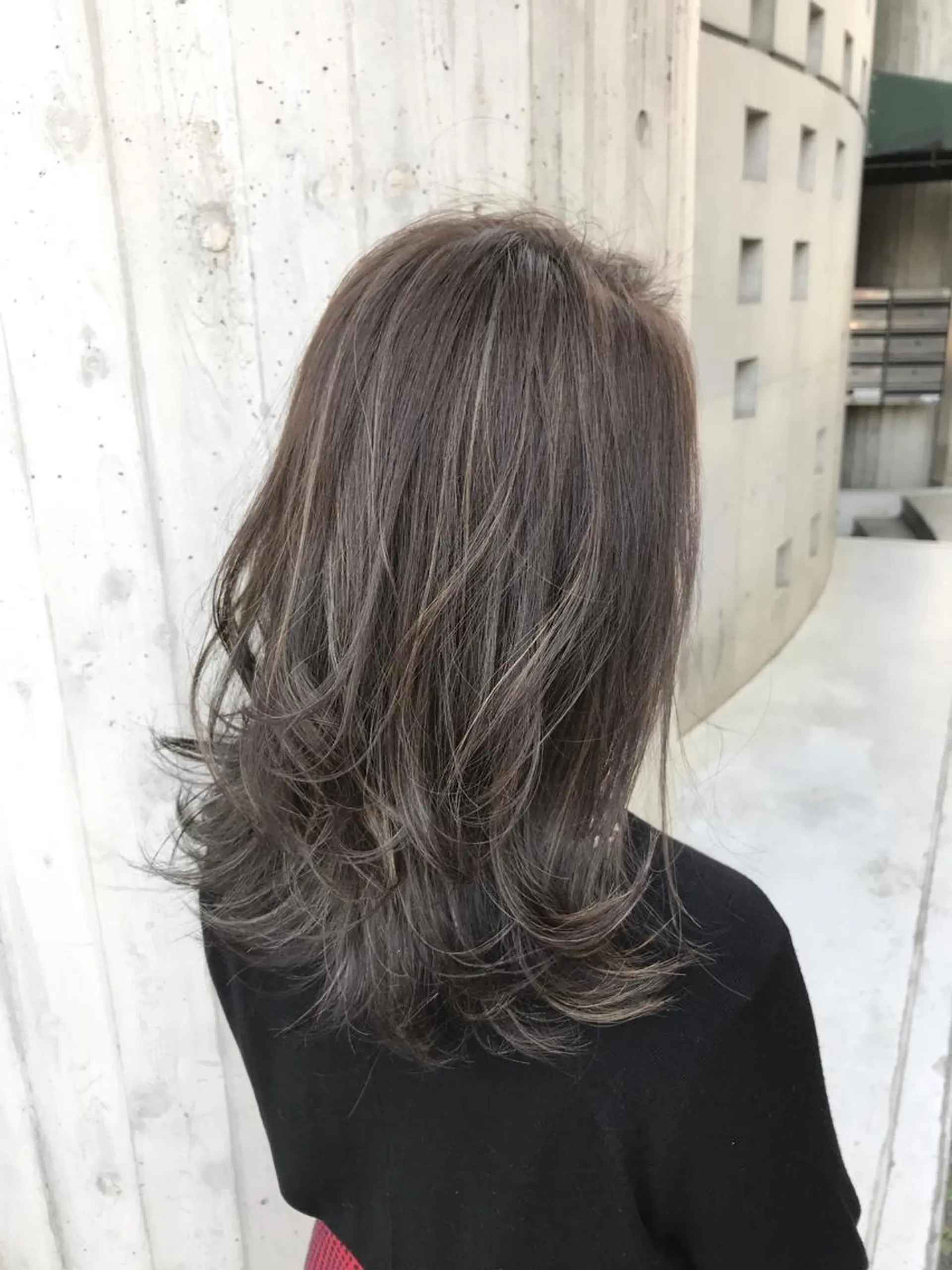 セミロング カラー Leverage所属・【店長】外国人風 メンズヘア尾上雄輝のヘアスタイル