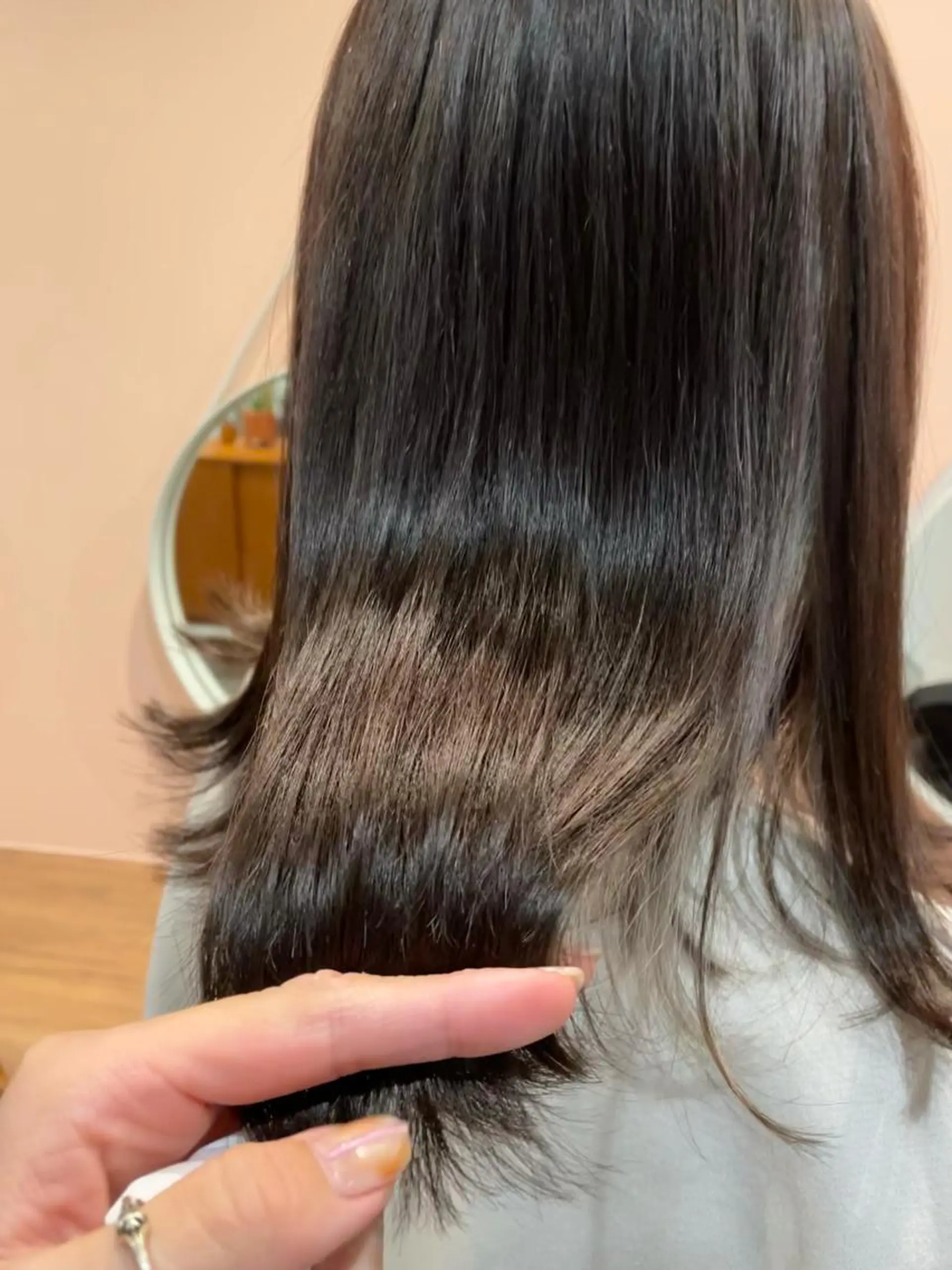 ミディアム カラー トリートメント カット ヘアカラー 縮毛矯正 トリートメント 中目黒🌼 🌼ハナのヘアスタイル