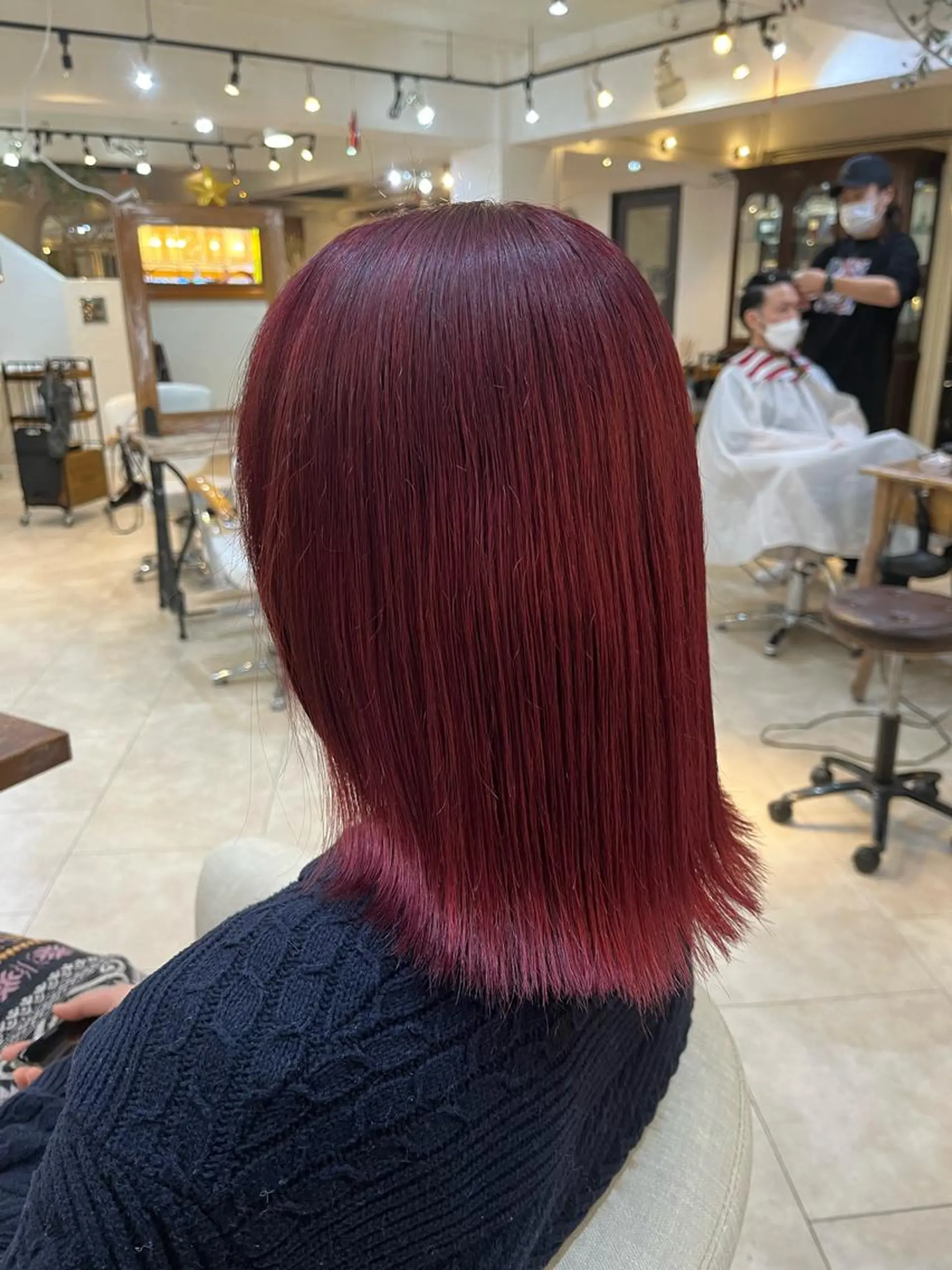 ミディアム 💛ハイトーン💛 りむのヘアスタイル