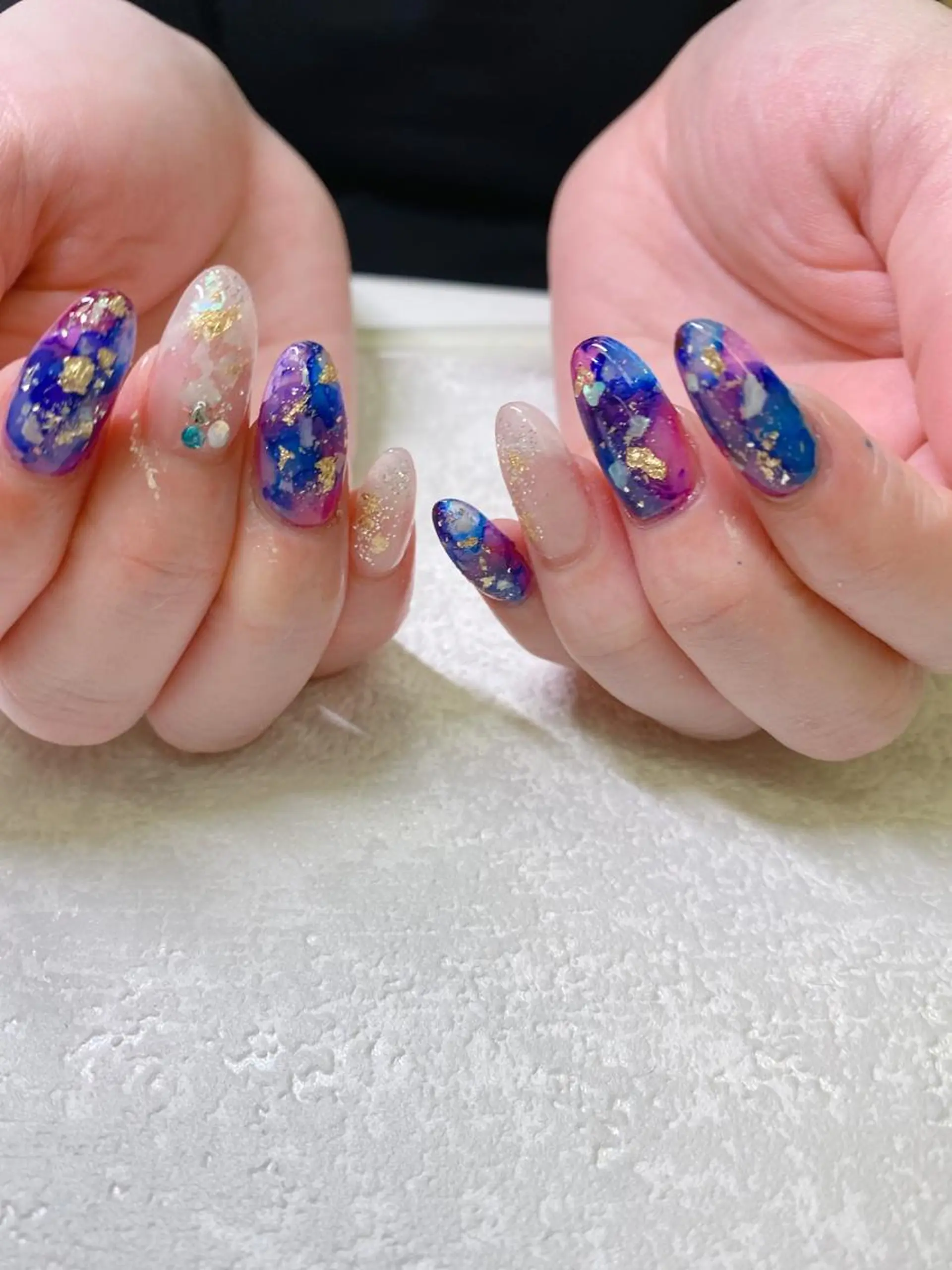 ミディアム ハンドネイル JNA認定講師🌸 RIEのネイルデザイン