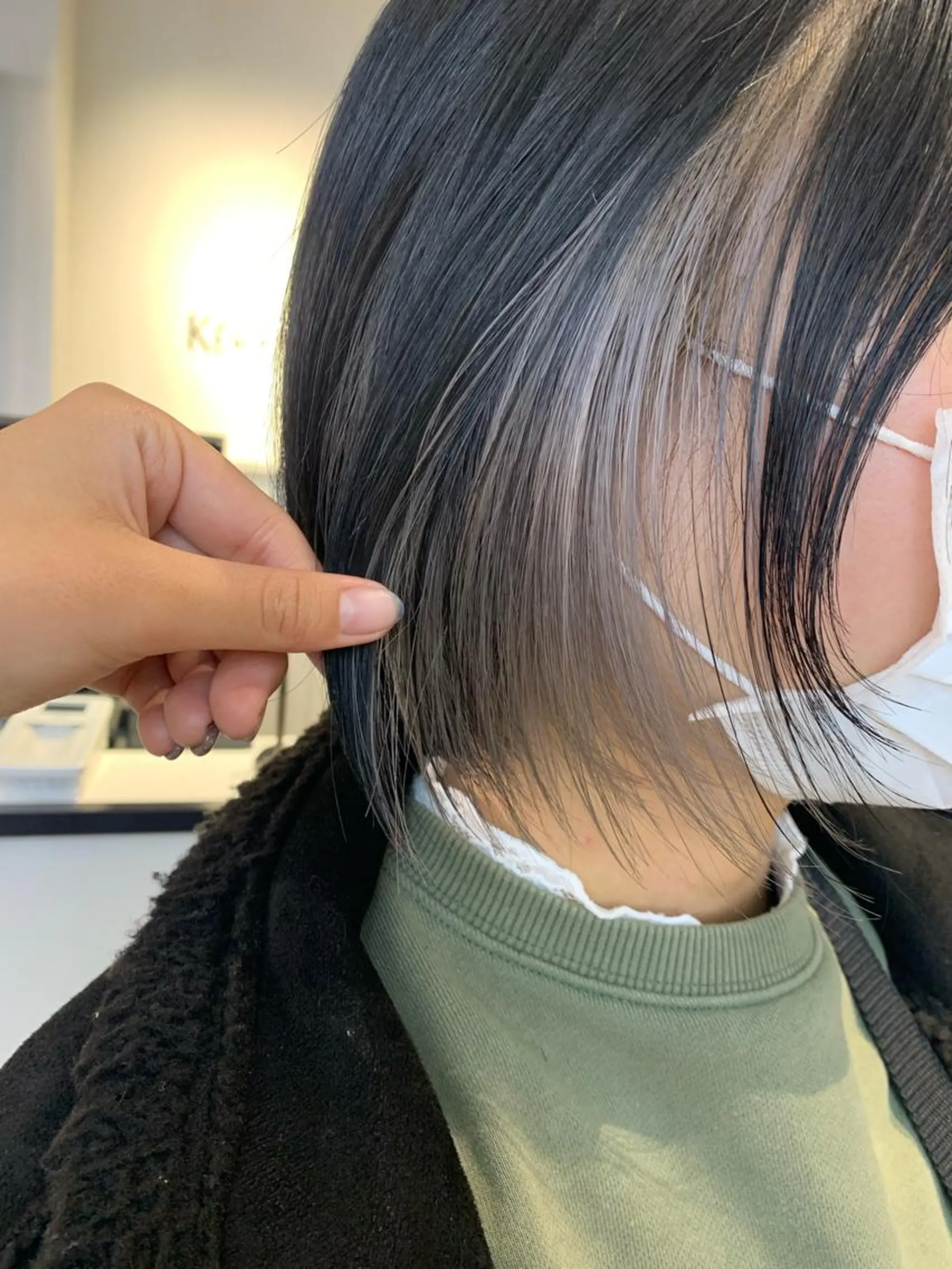 ショート ボブ 髪質改善 カット ヘアカラー トリートメント Kureha/ネイル レイヤー/酸性縮毛のヘアスタイル