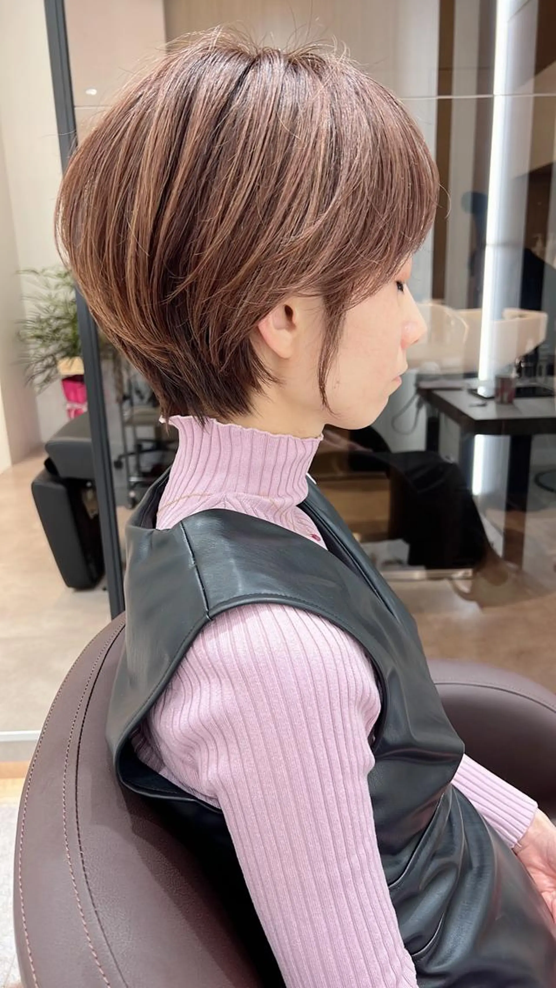 ショート カラー カット ヘアカラー HARUKI MINATO japan所属・🧡ショートの達人 🧡SHOのヘアスタイル
