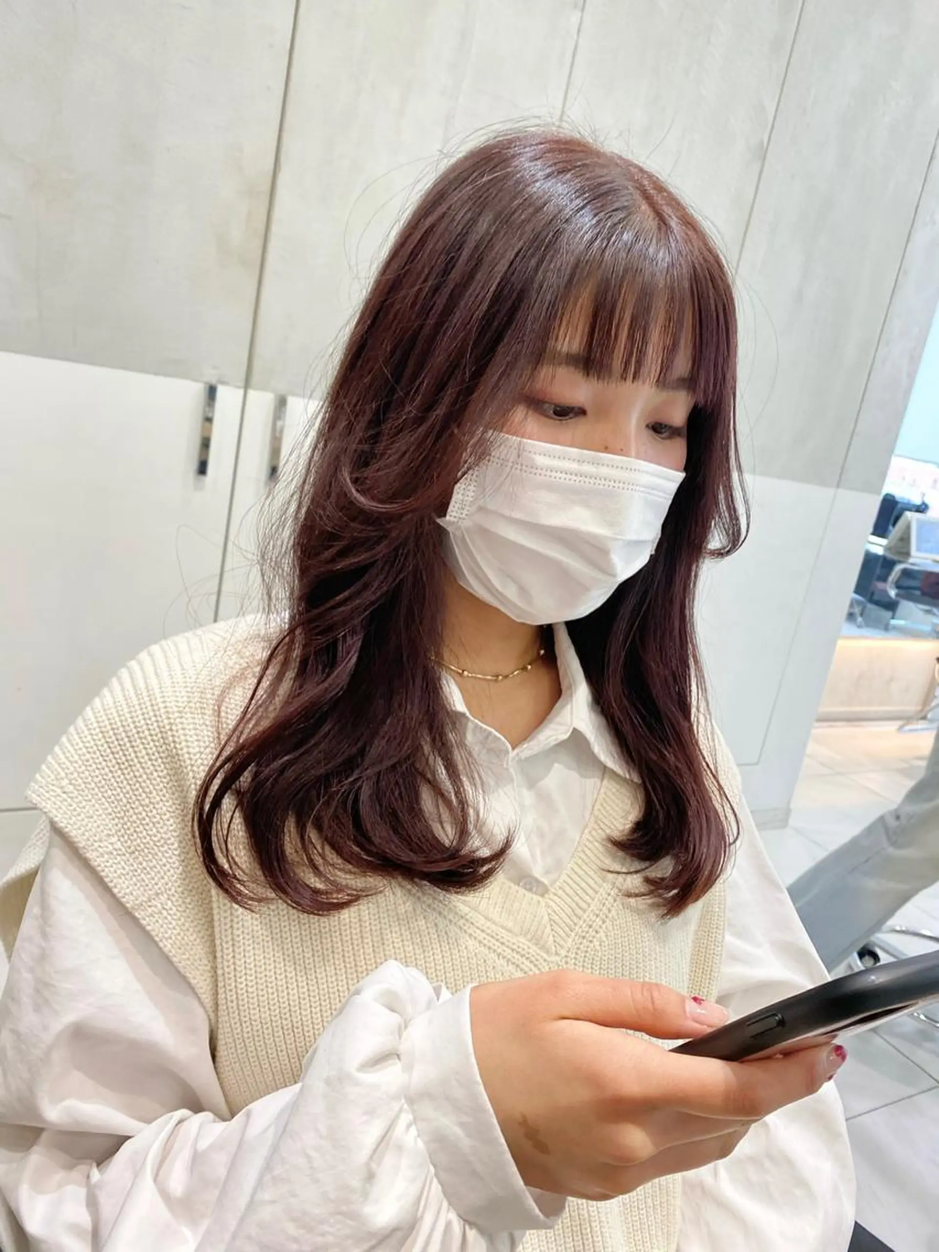 ロング 韓国レイヤーカット 🇰🇷mireiのヘアスタイル