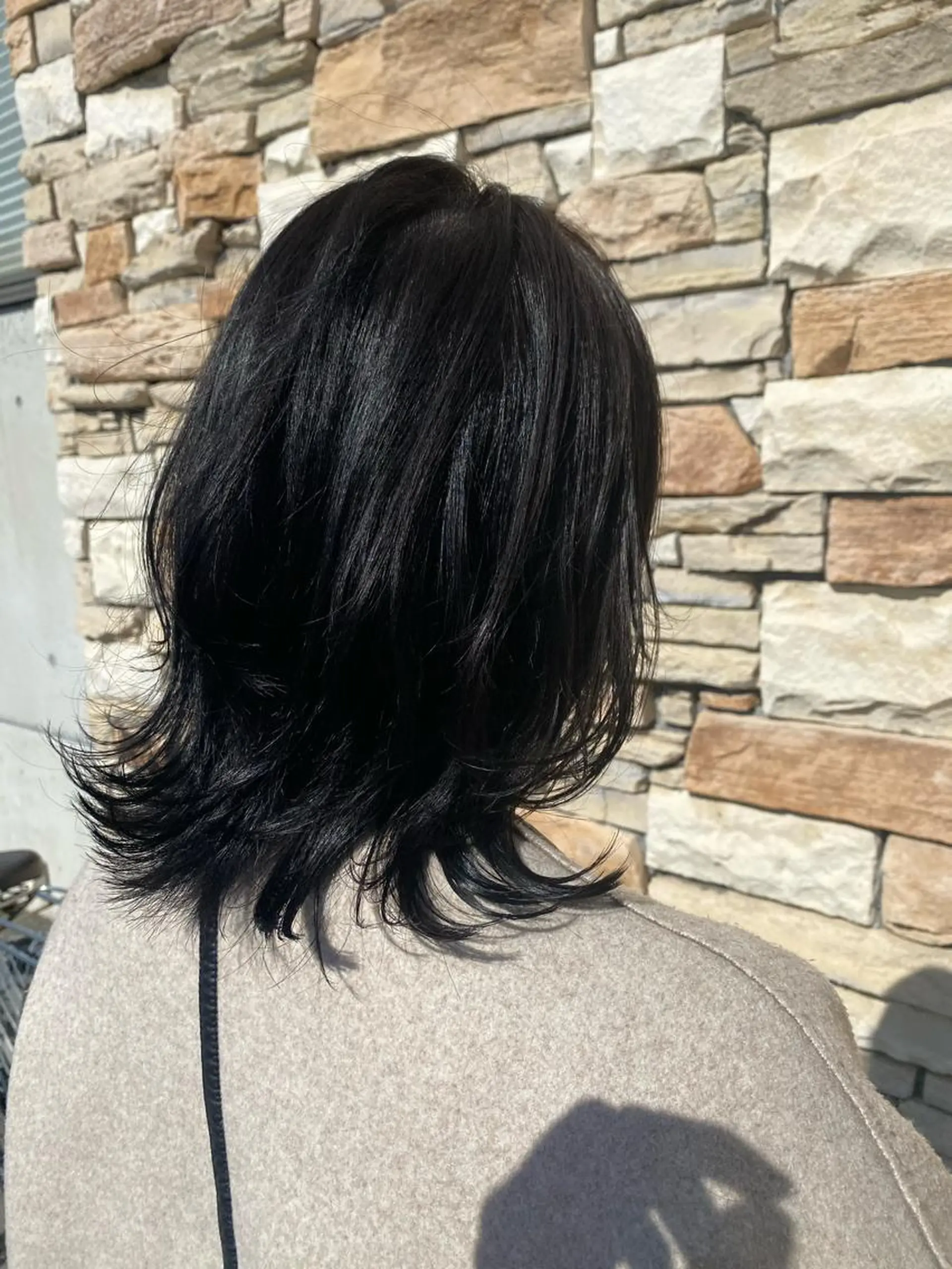 ミディアム ミディアムレイヤー レイヤーカット スパイキーショート パーマ　具志堅　太志のヘアスタイル