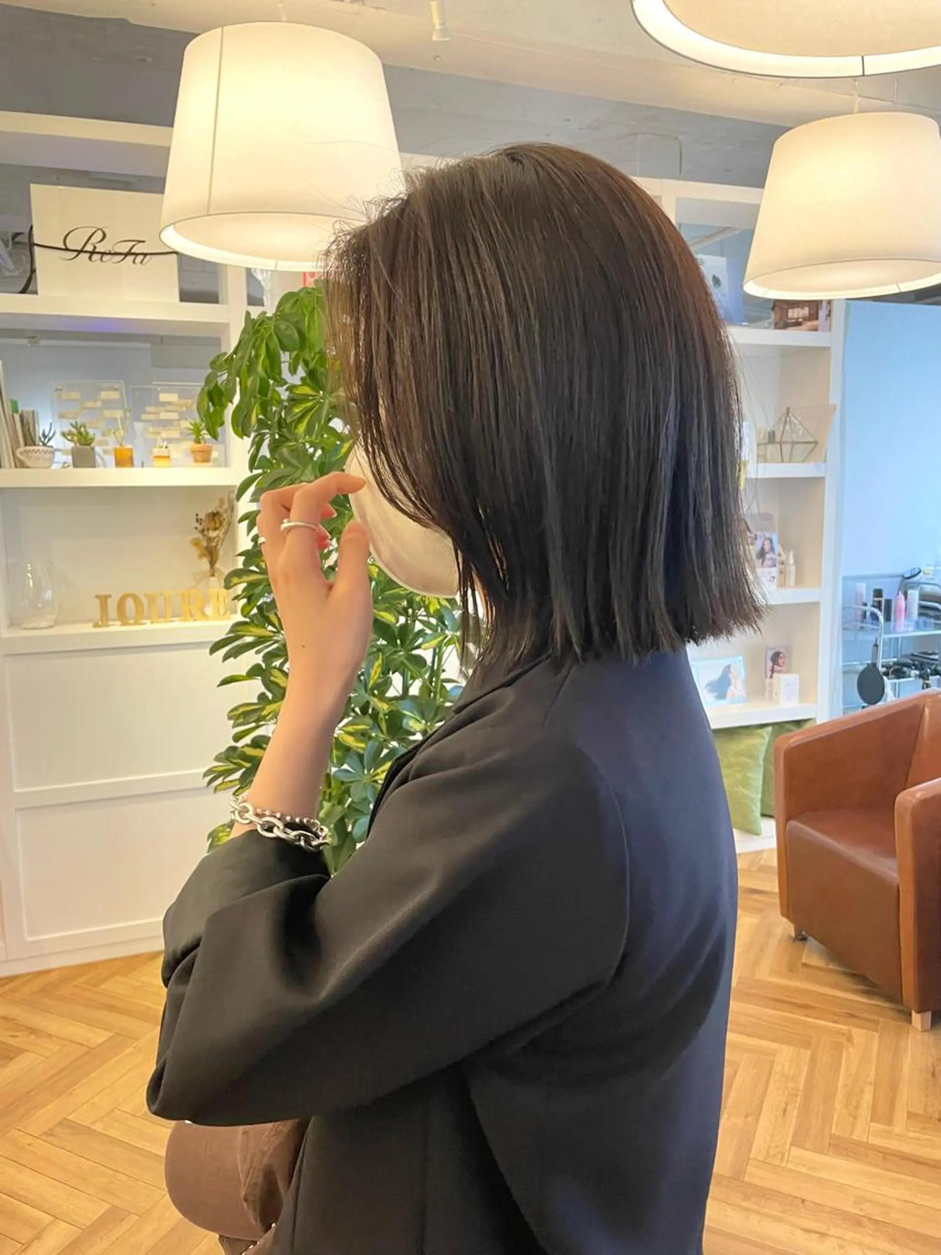 ショート カラー カット ヘアカラー トリートメント salowin梅田茶屋町north所属・くがれいじ 梅田/ショート/ボブのヘアスタイル