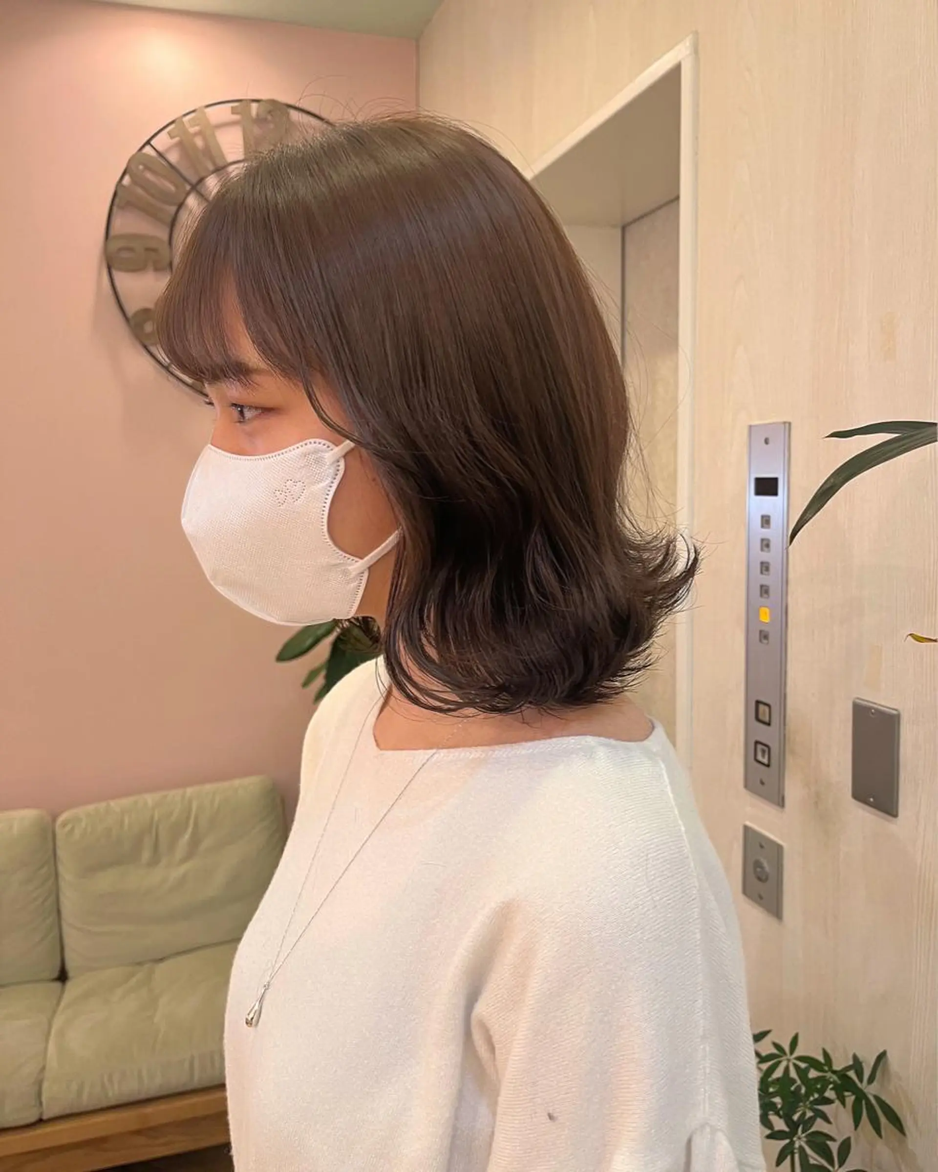 セミロング カラー ヘアアレンジ 🌿菊池 瑠奈〰️のヘアスタイル