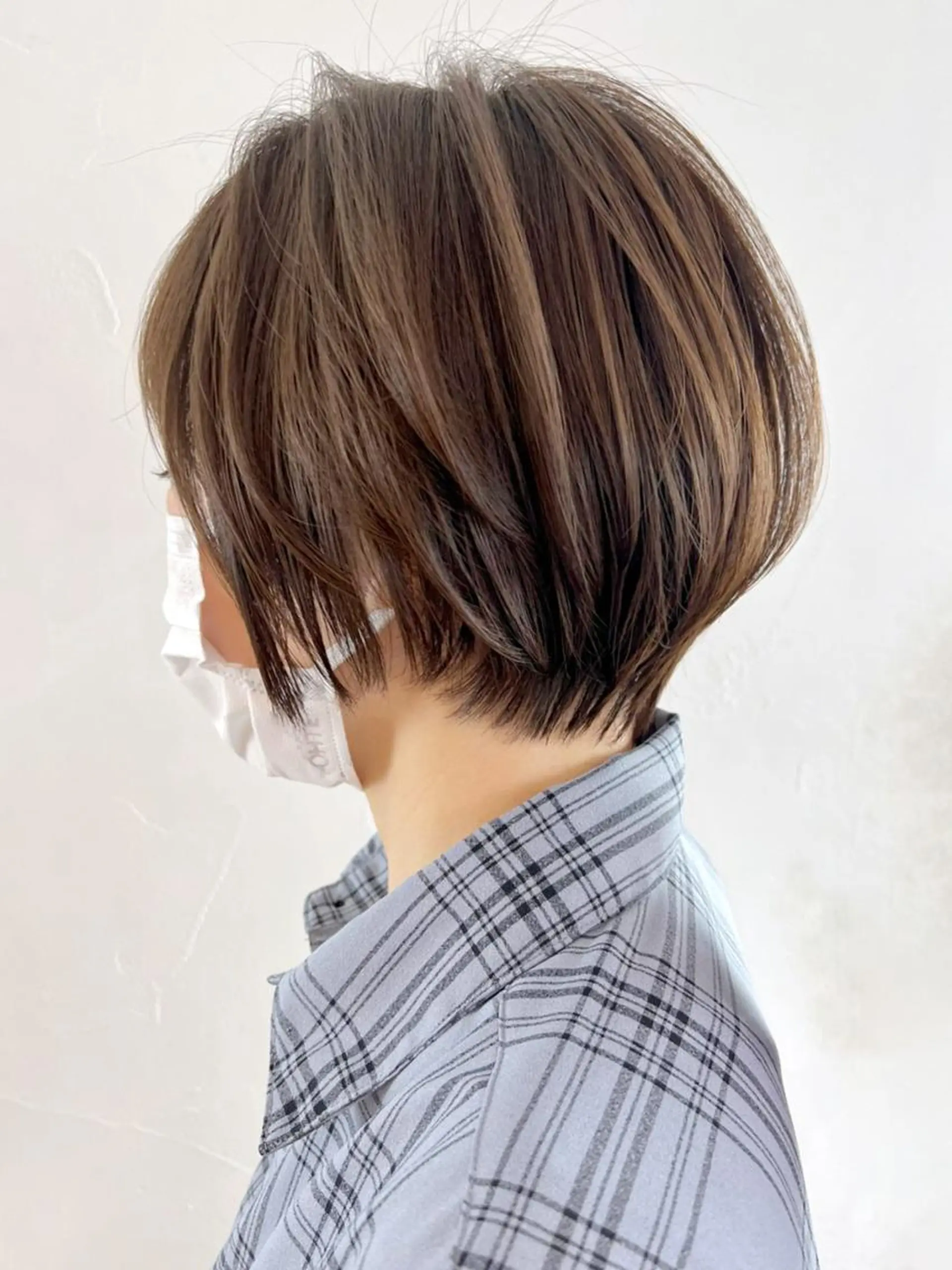 カラー ショート ショートヘア ITbyALBUM 中野店のヘアスタイル