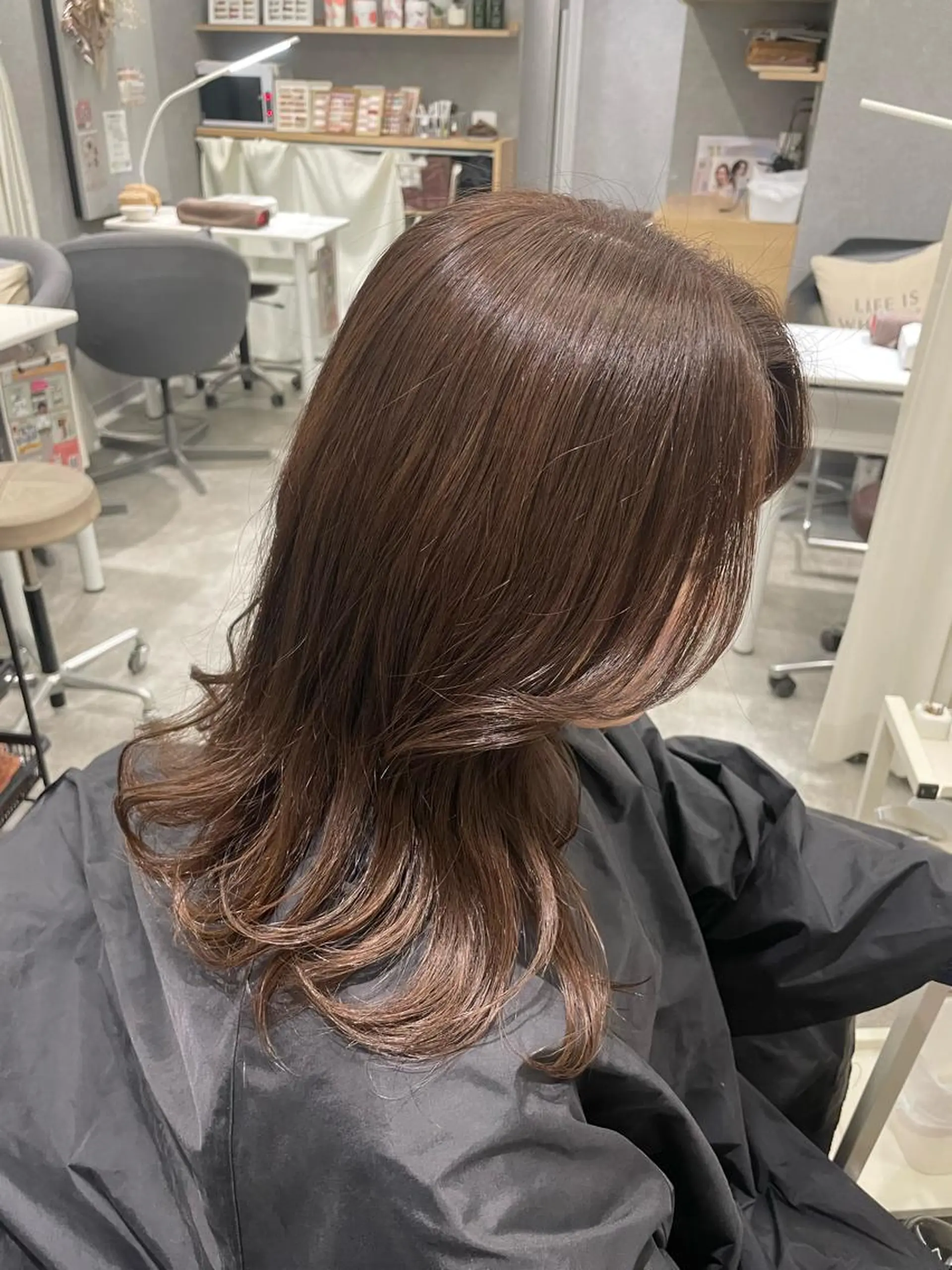 カラー カット ヘアカラー トリートメント Zina【梅田】 /田中 沙弥のヘアスタイル