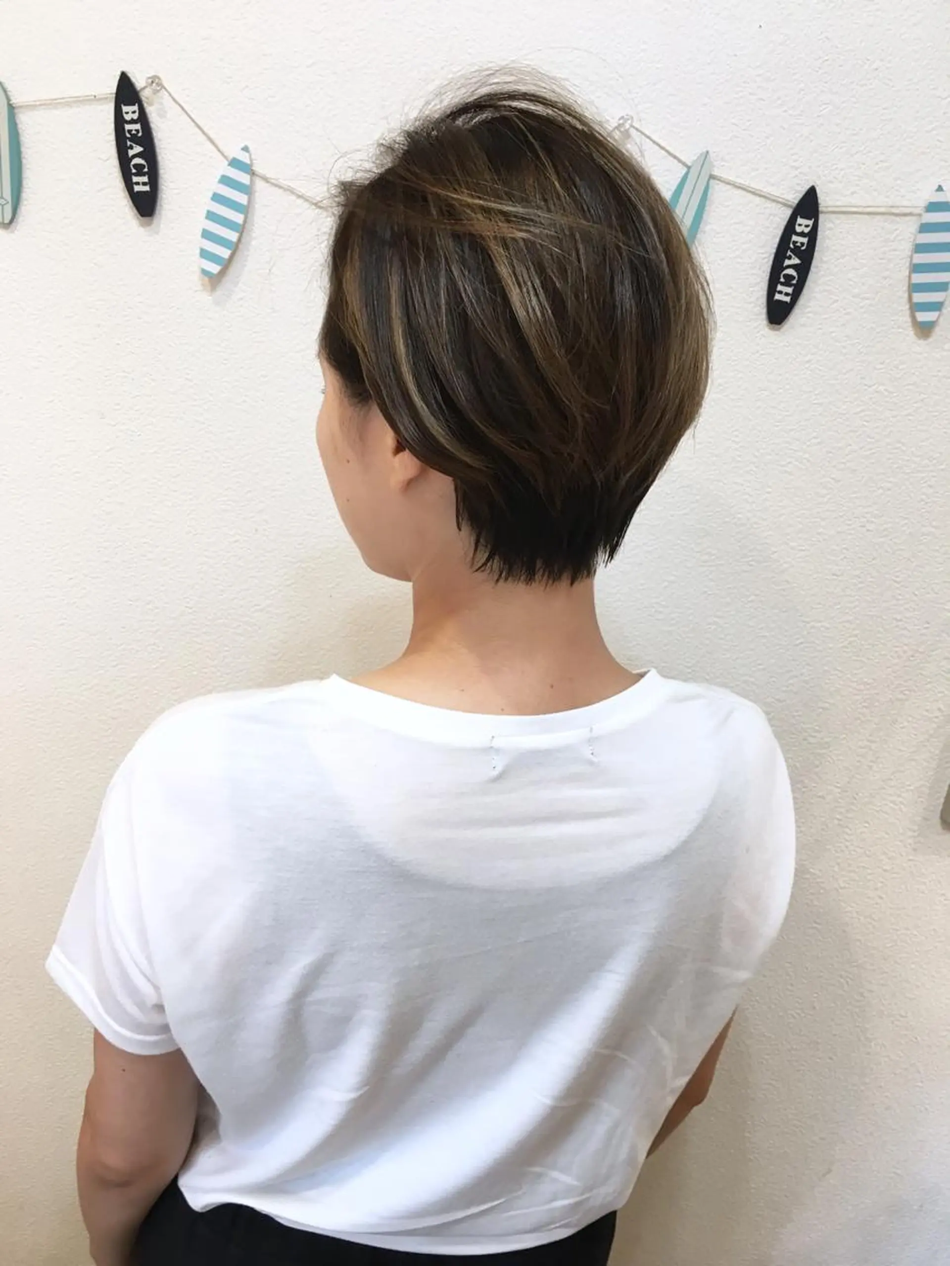 ショート カラー ショート、ボブ シマダマサトのヘアスタイル