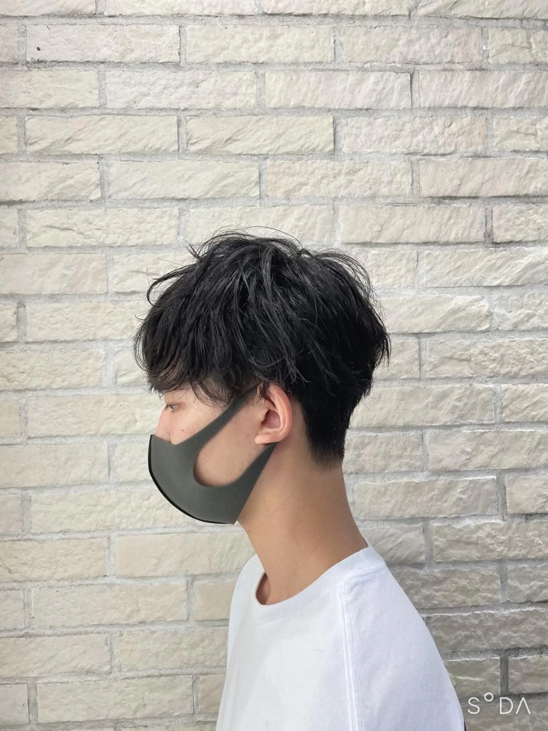 ショート パーマ メンズ 🪞髪質改善カラー× レイヤー河村真聖🪞のヘアスタイル